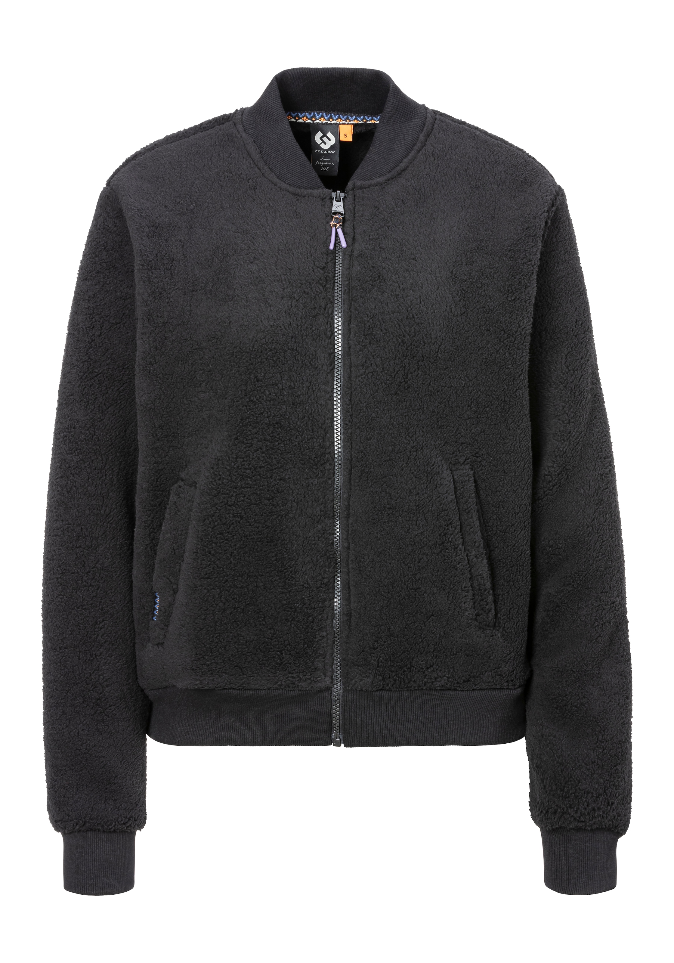 Ragwear Sweatjacke »CAIRRO«, aus weichem Teddy Plüsch