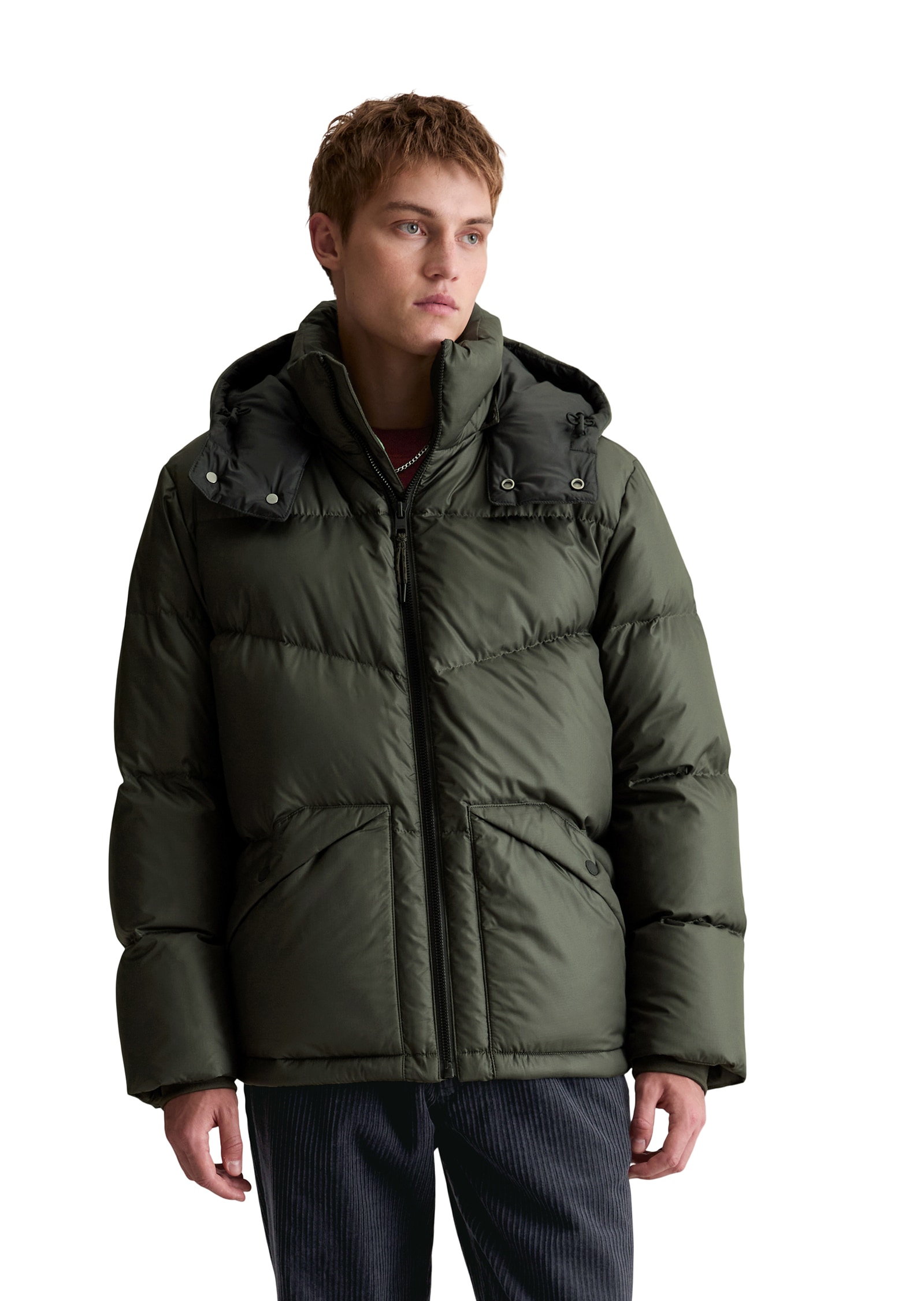 Image of Marc OPolo DENIM Daunenjacke mit Kapuze Winterjacke, regular fit, mit abnehmbarer Kapuze
