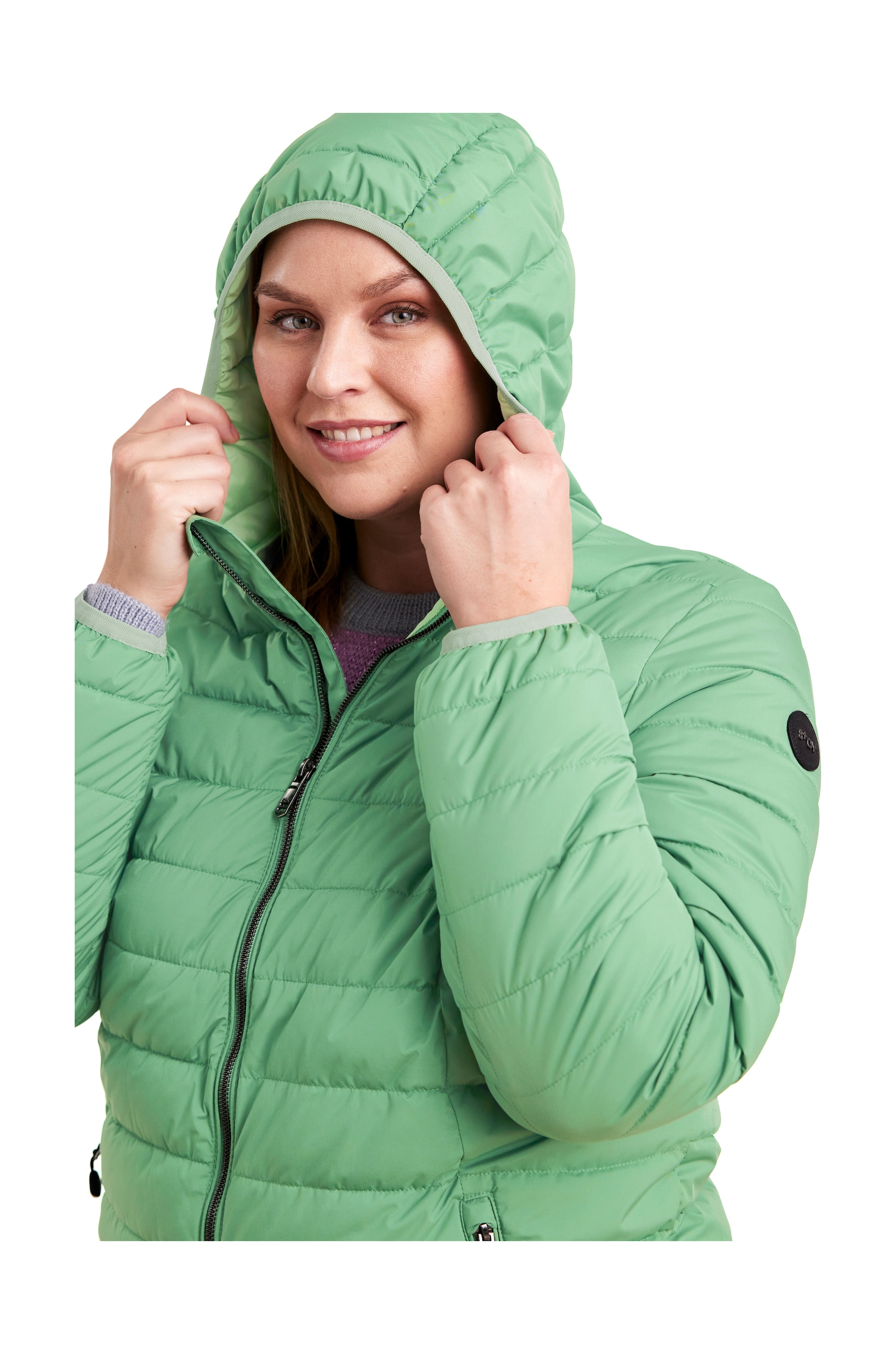 STOY Steppjacke »STS 3 WMN QLTD JCKT«, atmungsaktive, wasserabweisende Damen Steppjacke in grossen Grössen
