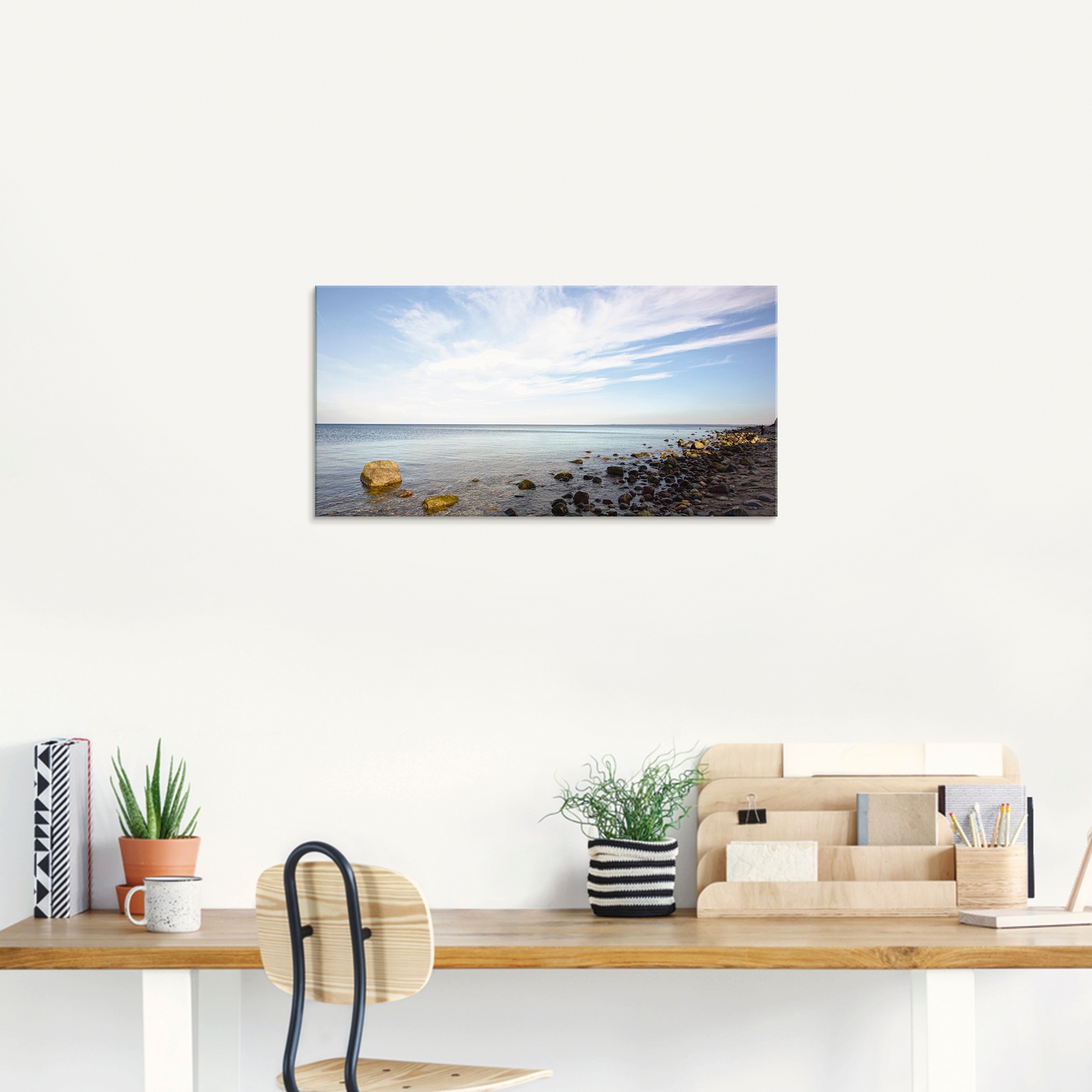 Artland Tableau en verre »Brodtener Ufer« 1 cuis tlg. in verschiedenen Grössen