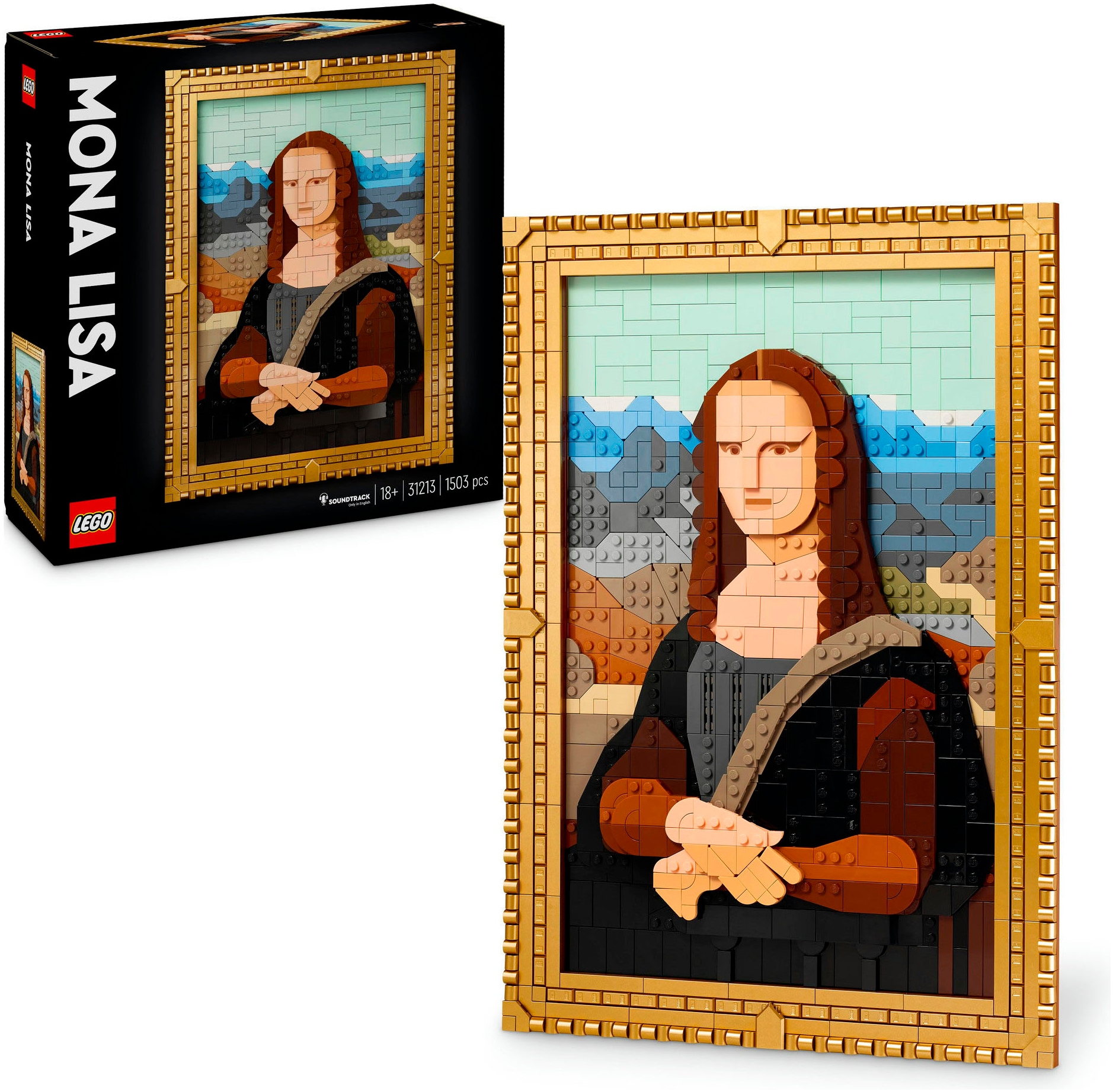 Image of LEGO Konstruktionsspielsteine "Mona Lisa (31213), LEGO ART" Made in Europe