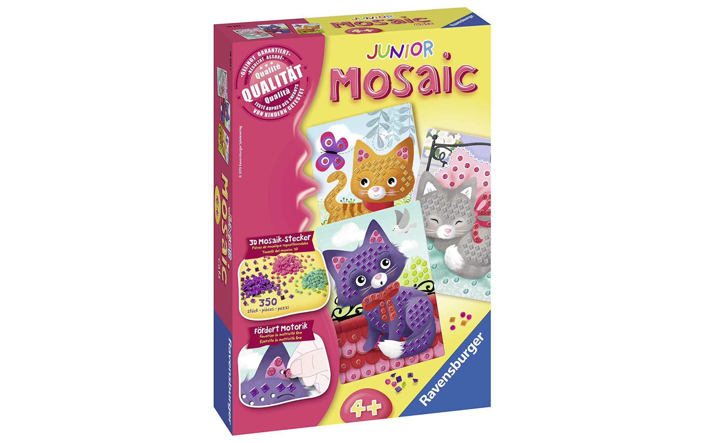 Image of Ravensburger Kreativset »Bastelset Mosaic Junior Katzen« bei Ackermann Versand Schweiz