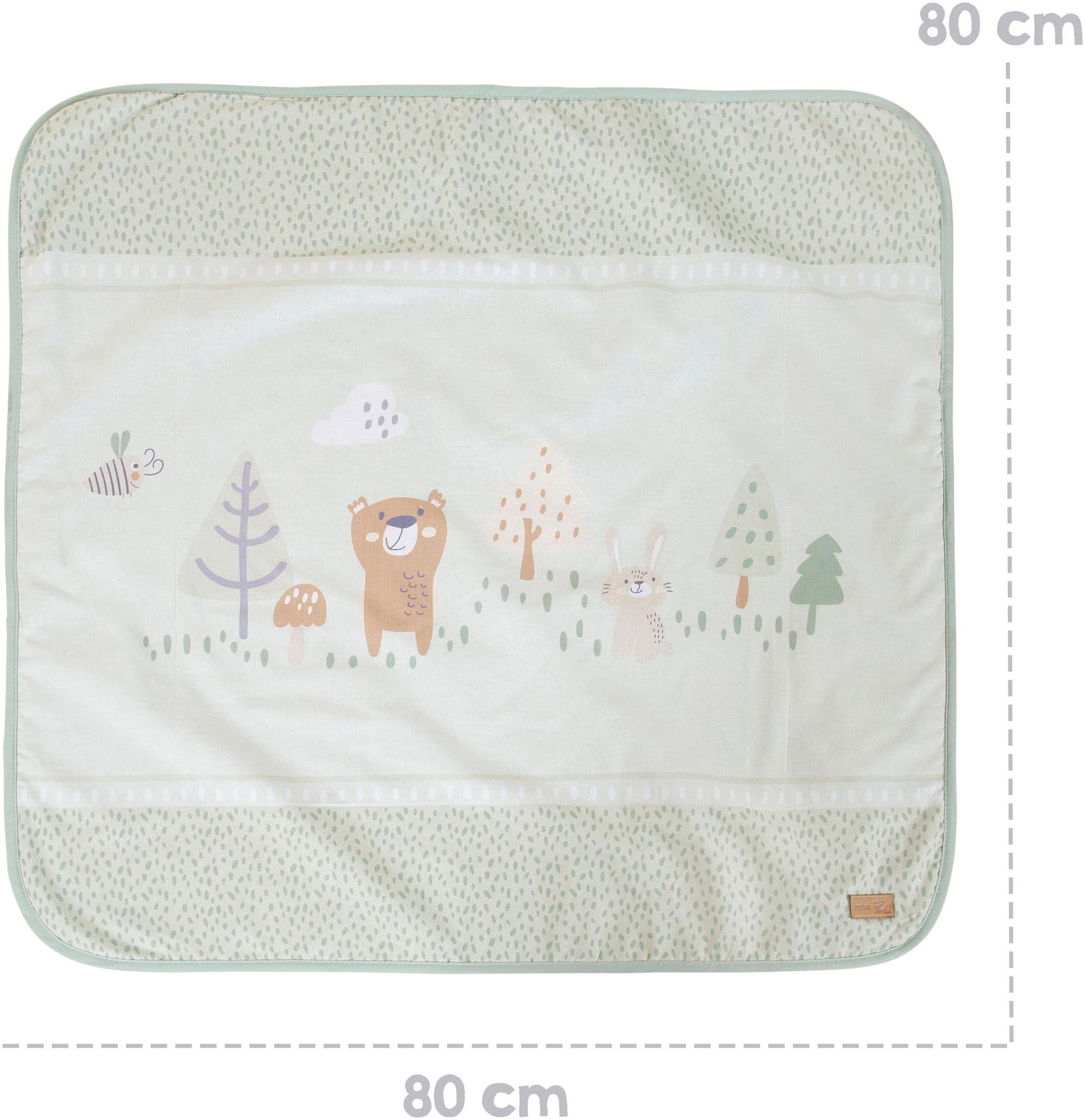 roba® Babydecke »Woodland Buddies, Kuscheldecke«