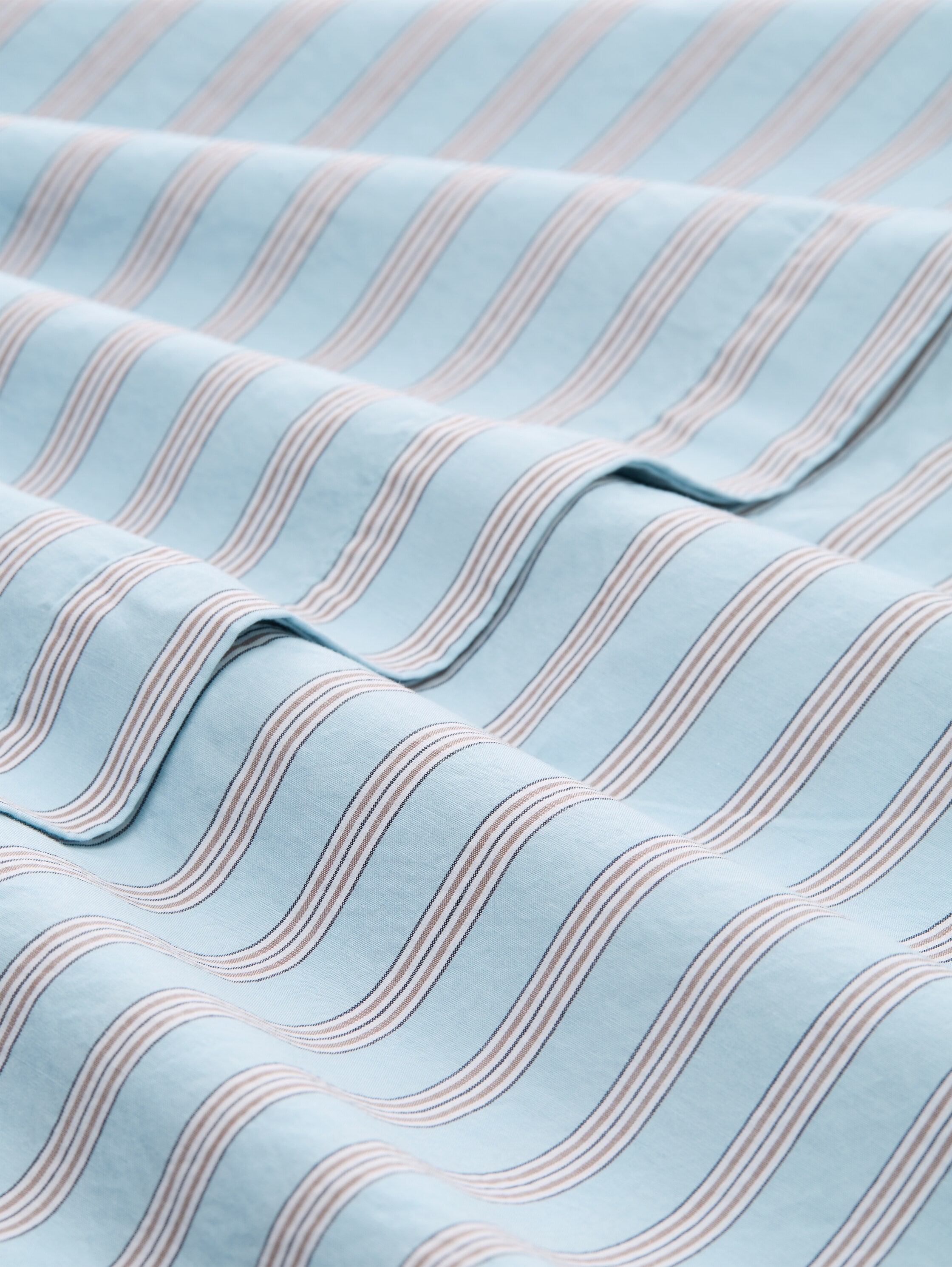 TOM TAILOR Denim Blouse classique mit Streifen Muster