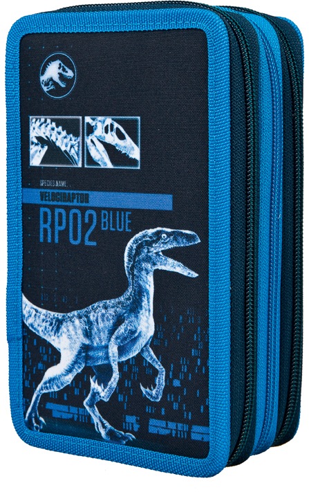 Scooli Federmäppchen »Tripledecker, Jurassic World«, befüllt, inklusive Geodreieck kaufen