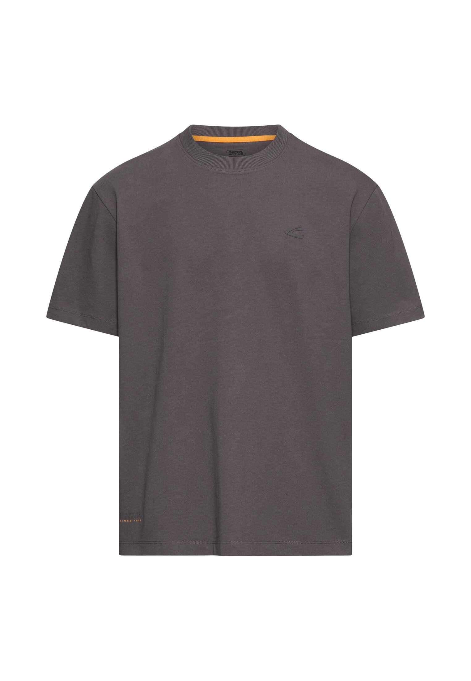 Image of camel active Kurzarmshirt Rundhalsshirt mit grossem Frontprint