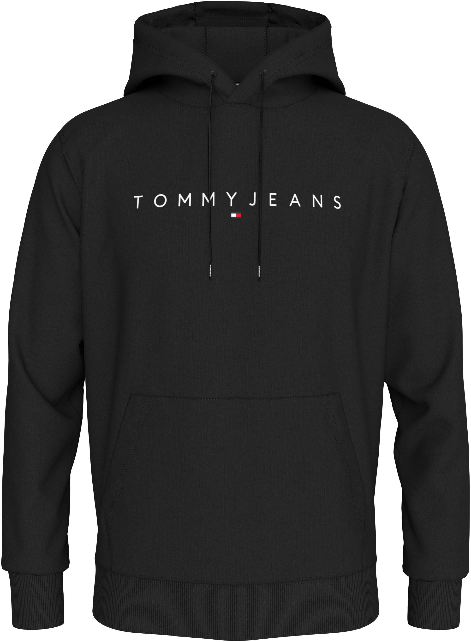 Tommy Jeans Plus Kapuzensweatshirt »TJM REG LINEAR LOGO HOODIE EXT«, hoher Tragekomfort, Grosse Grössen