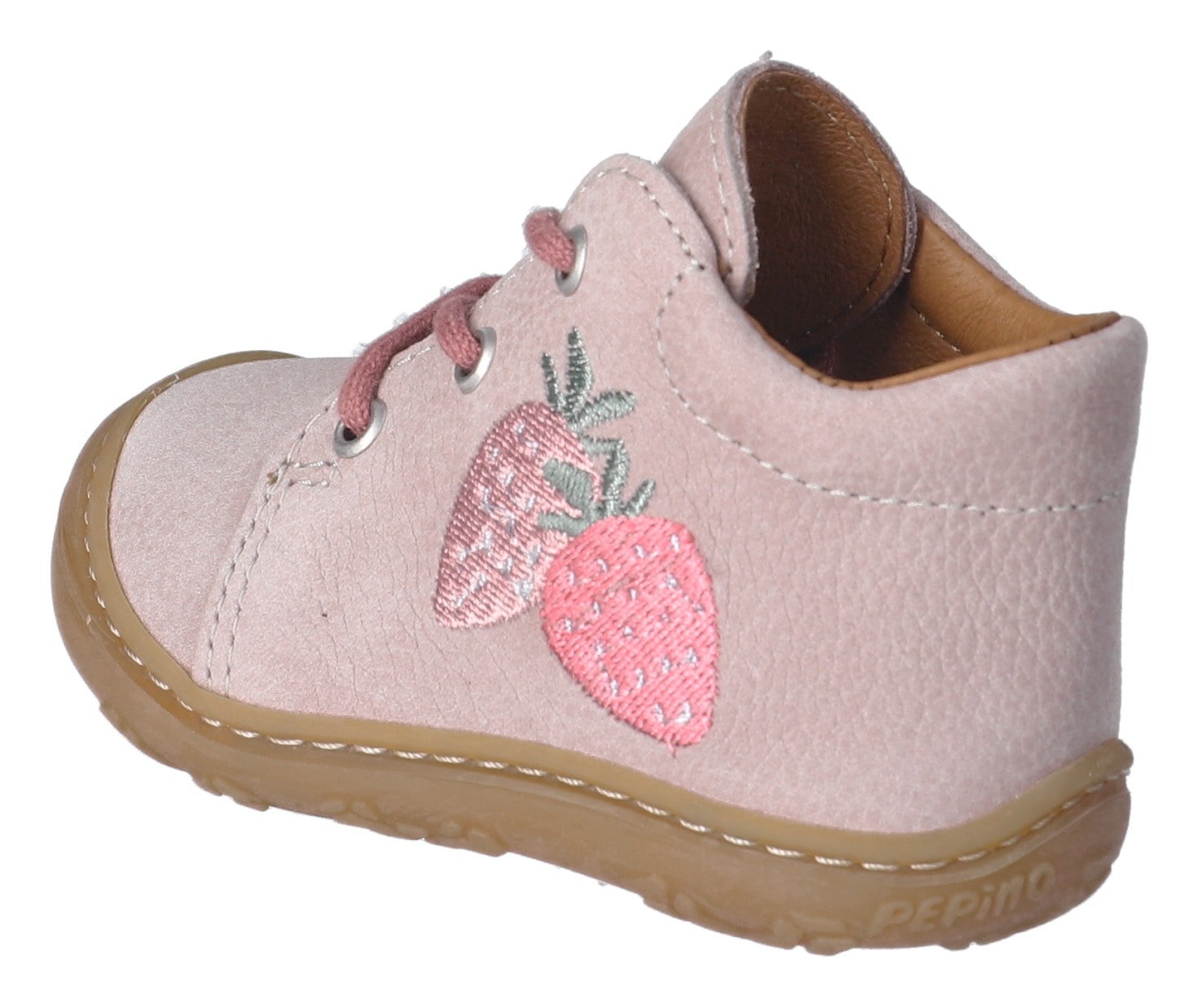 PEPINO by RICOSTA Lauflernschuh »MECKI WMS: mittel«  , Schnürschuh mit Lederinnenausstattung, Grössenschablone zum Download