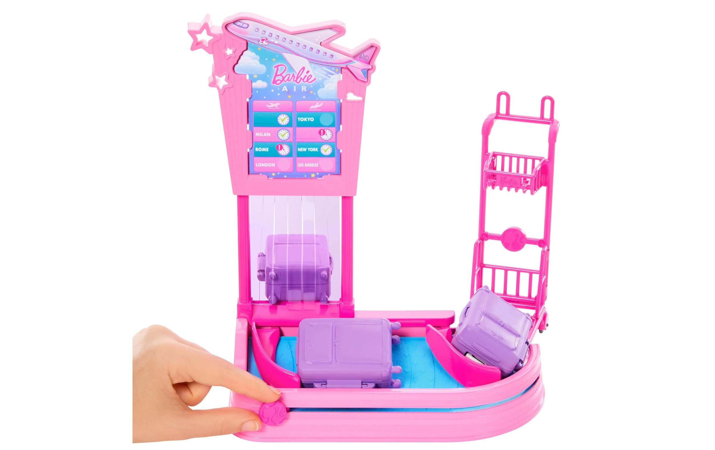 Barbie Anziehpuppe »Barbie Kofferband Spielset mit Puppe Malibu«
