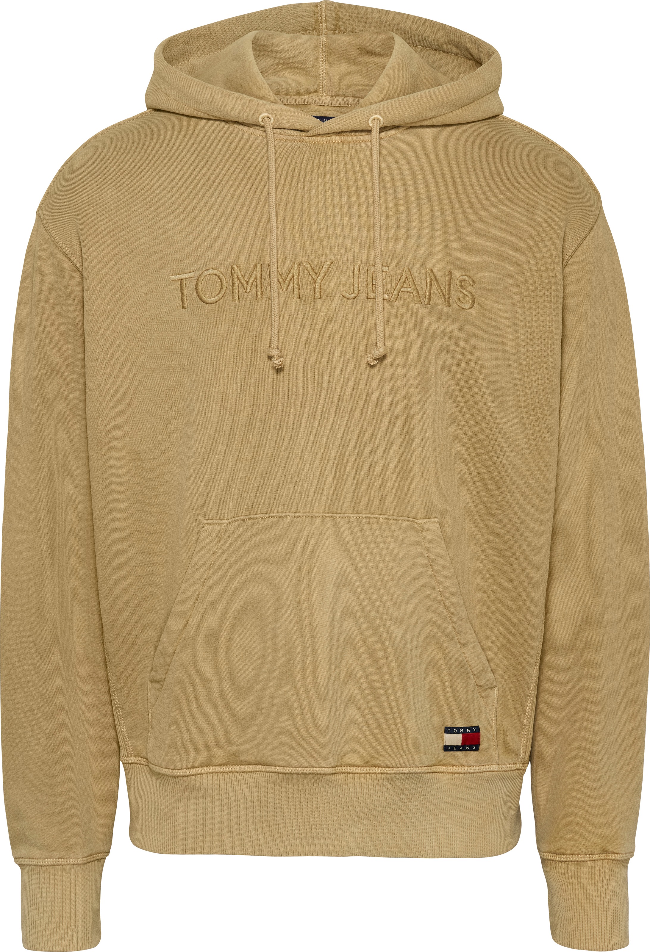 Tommy Jeans Hoodie »TJM RLX TJ LABEL HOODIE«, mit grosser Logostickerei