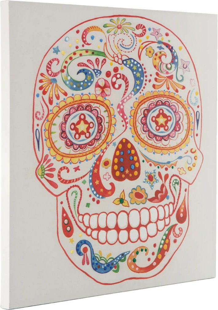 Image of Kayoom Ölbild »Totenkopf«, Abstrakt-Menschen, 90cm x 90cm bei Ackermann Versand Schweiz