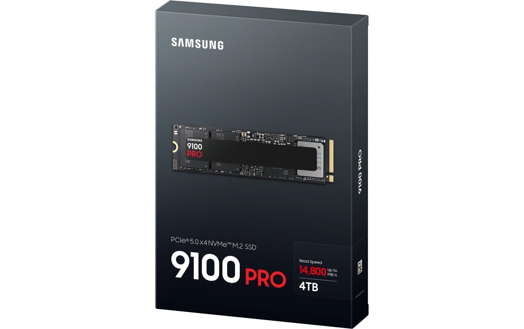 Samsung interne Gaming-SSD »9100 PRO SSD« 2,5 4 TB Anschluss PCI Express 5.0