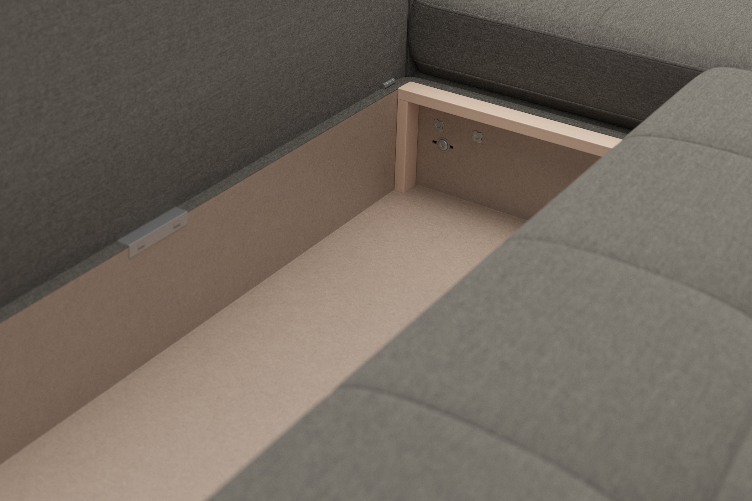 sit&more Ecksofa »Latigo L-Form«, mit Mega-Recamiere, wahlweise mit Bettfunktion und Bettkasten