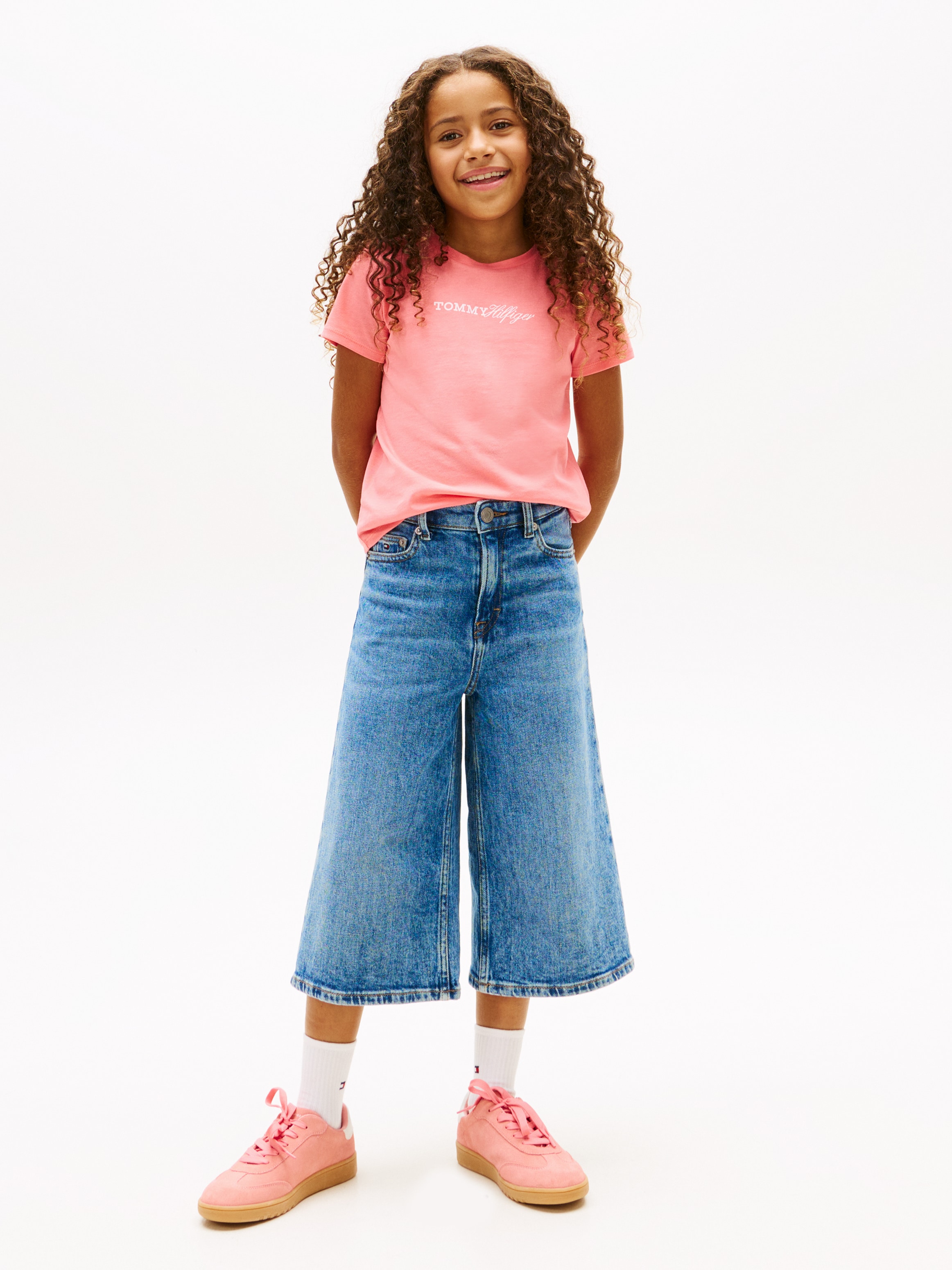 Tommy Hilfiger T-shirt »TOMMY SCRIPT TEE SS« Kinder bis 16 Jahre, regular fit