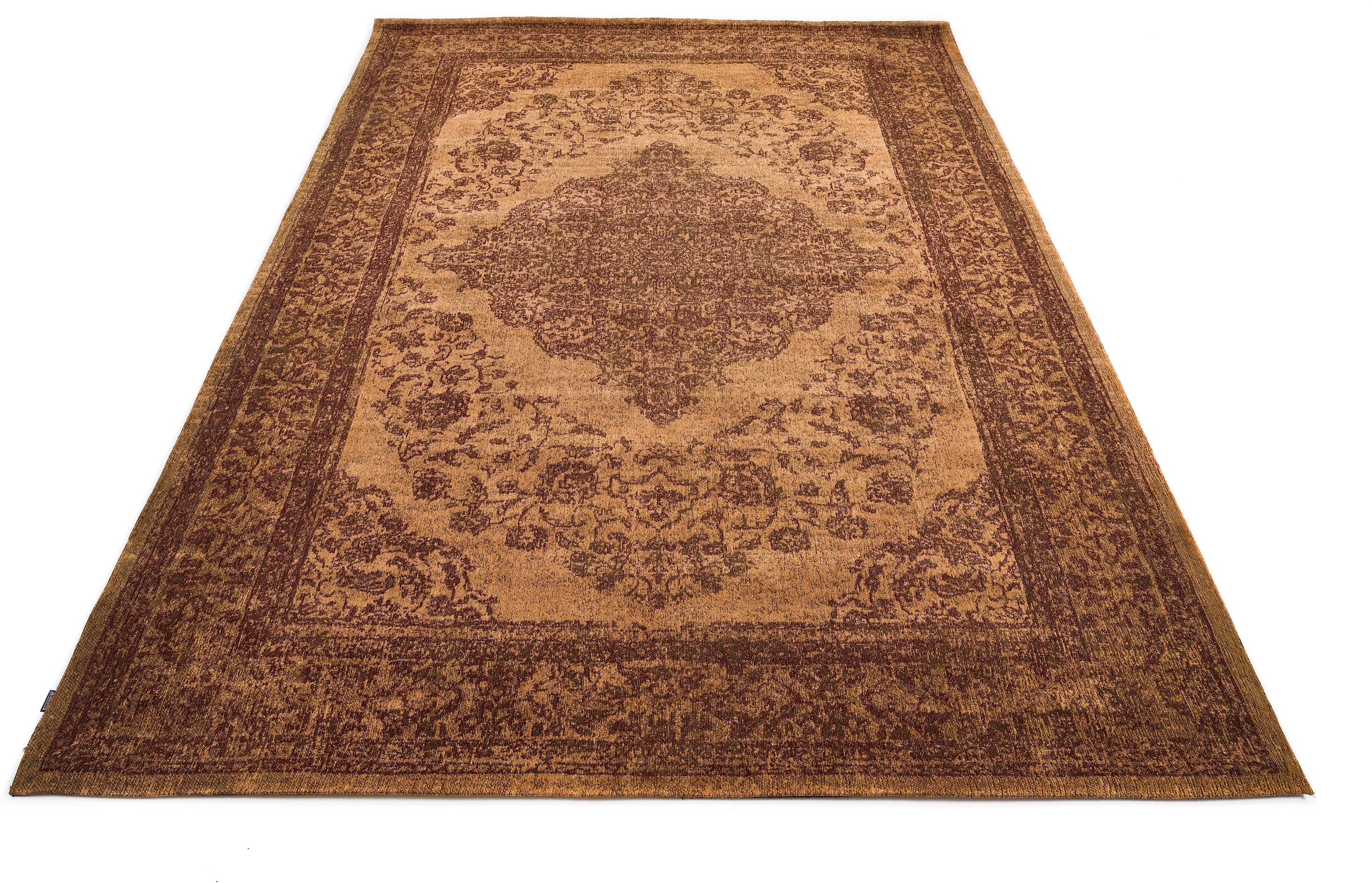 Image of GALLERY M branded by Musterring Teppich "Bordüre" rechteckig 5 mm Höhe Flachgewebe, Chenille, Wohnzimmer