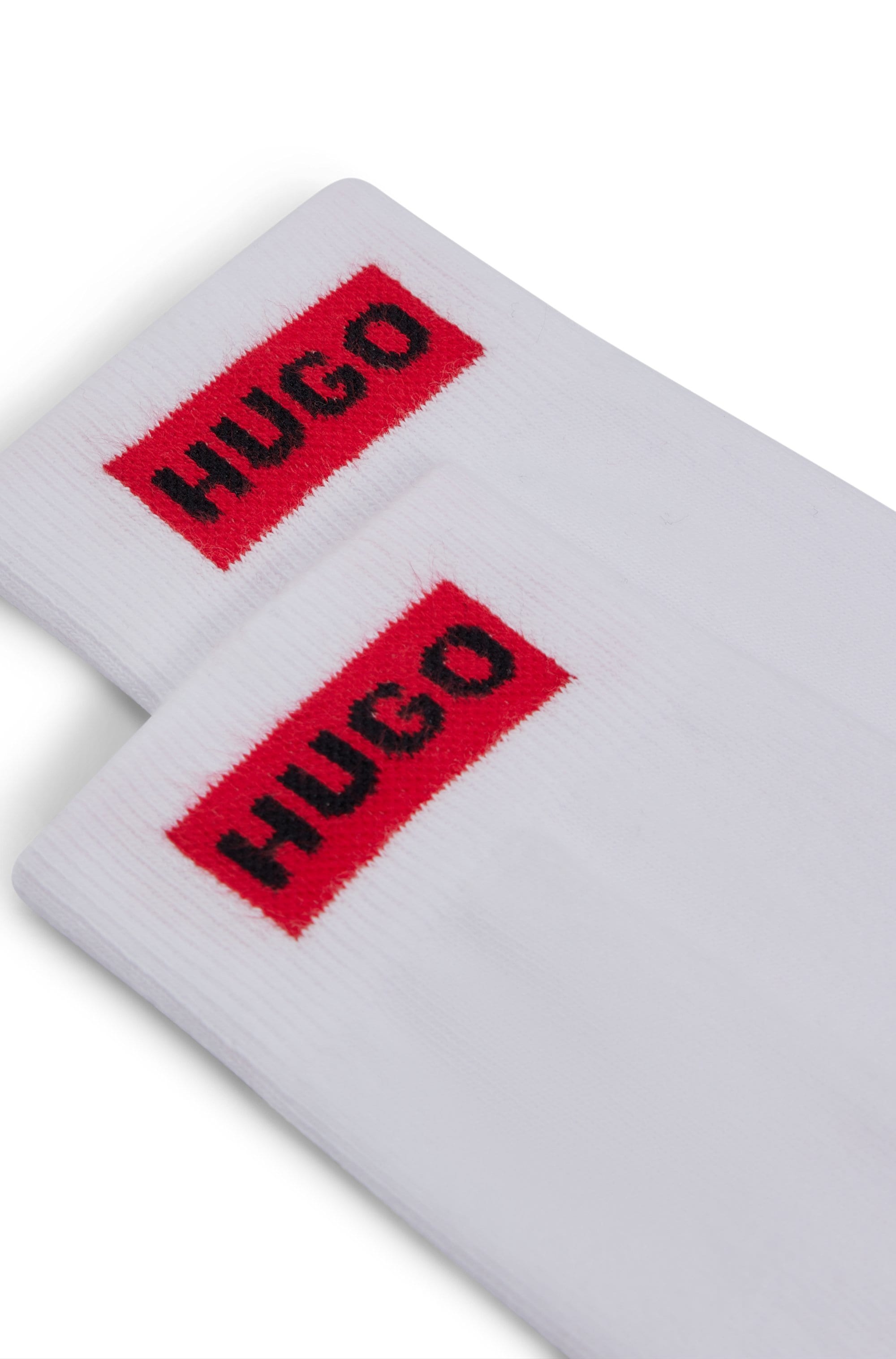 HUGO Underwear Businesssocken »2P RS LABEL CC W« Packung, 2er, 2 Paar tlg. mit eingesticktem Markenlabel