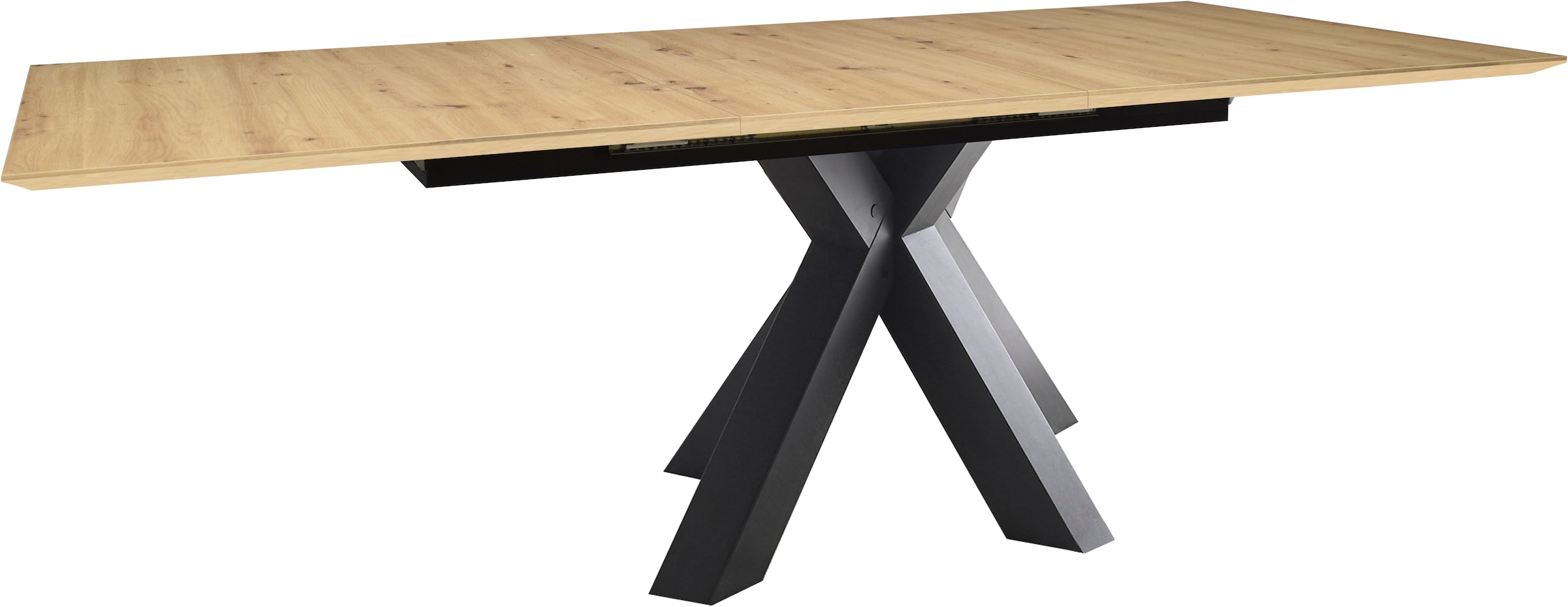 Mäusbacher Esstisch »Faro« Faro Esstisch schweizer Kante, ausziehbar bis 210 cm, Synchronauszug