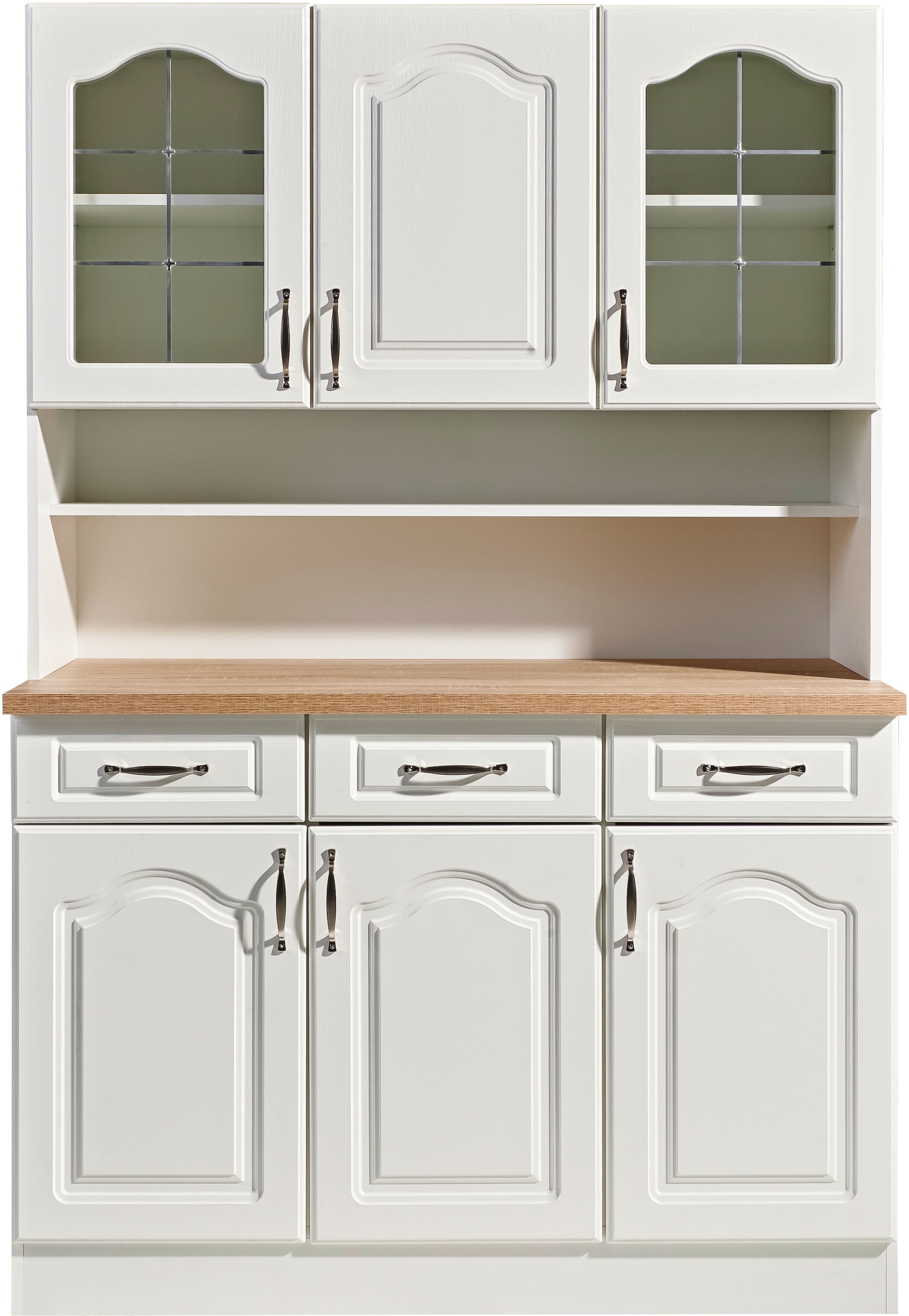 wiho Küchen Buffet de cuisine »Linz« 120 cm breit, in Landhaus-Optik