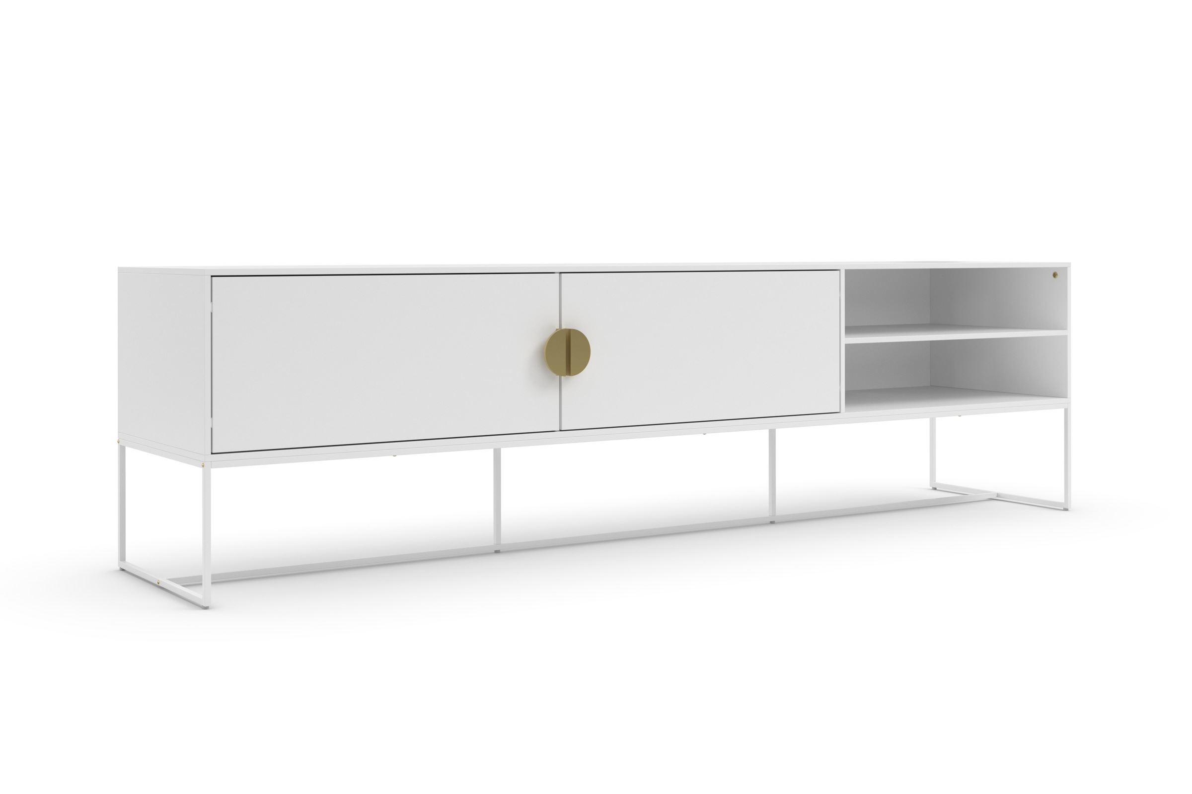 Image of GOODproduct Lowboard "Abito" Kommode mit Kabeldurchführung,Einlegeboden, Breite 180 cm