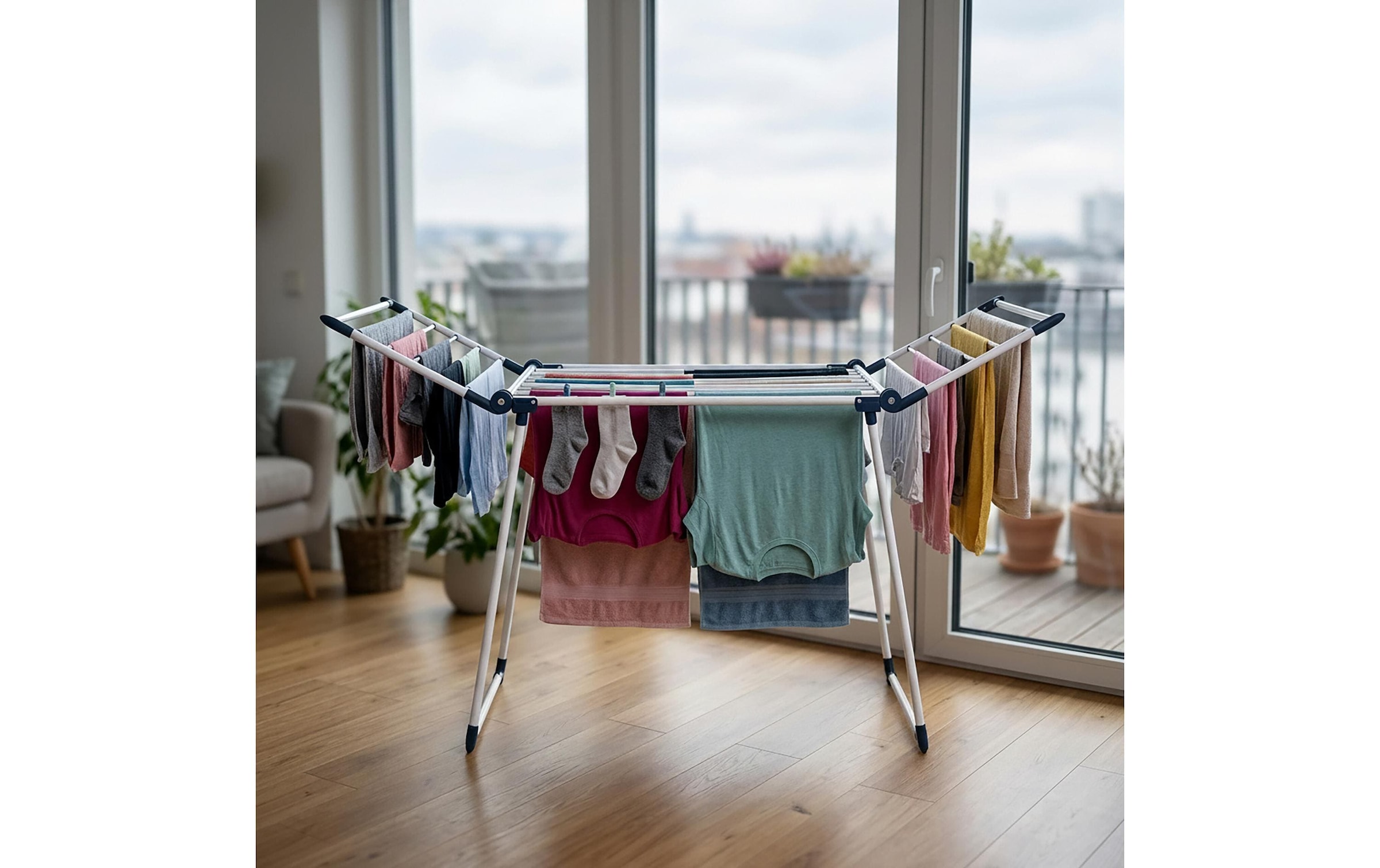 relaxdays Séchoir à linge »15,5 m«