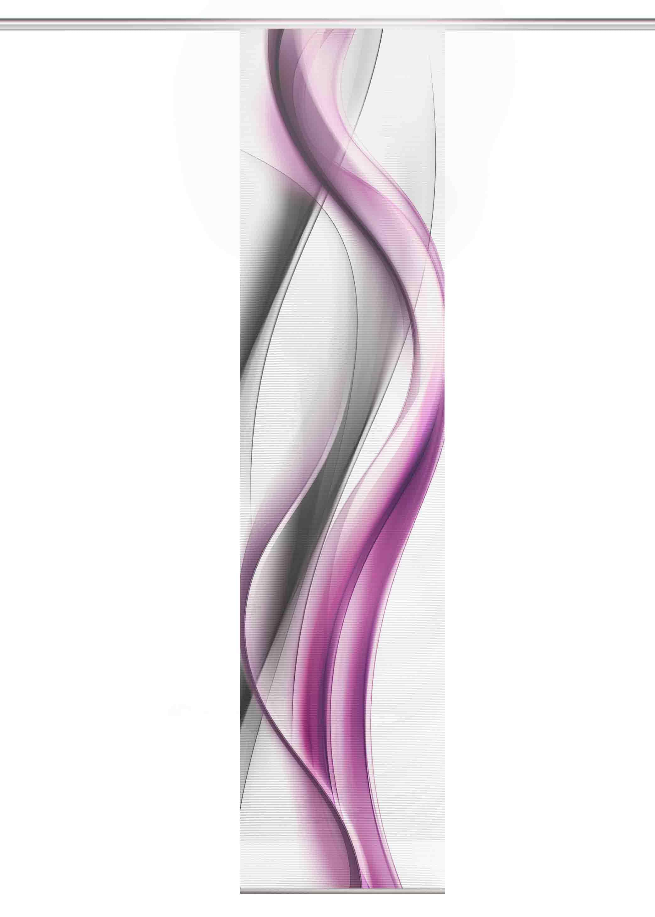 Vision S Rideau coulissant »CARA« Support de panneau 1 cuis tlg. rideau coulissant aspect bambou, impression numérique