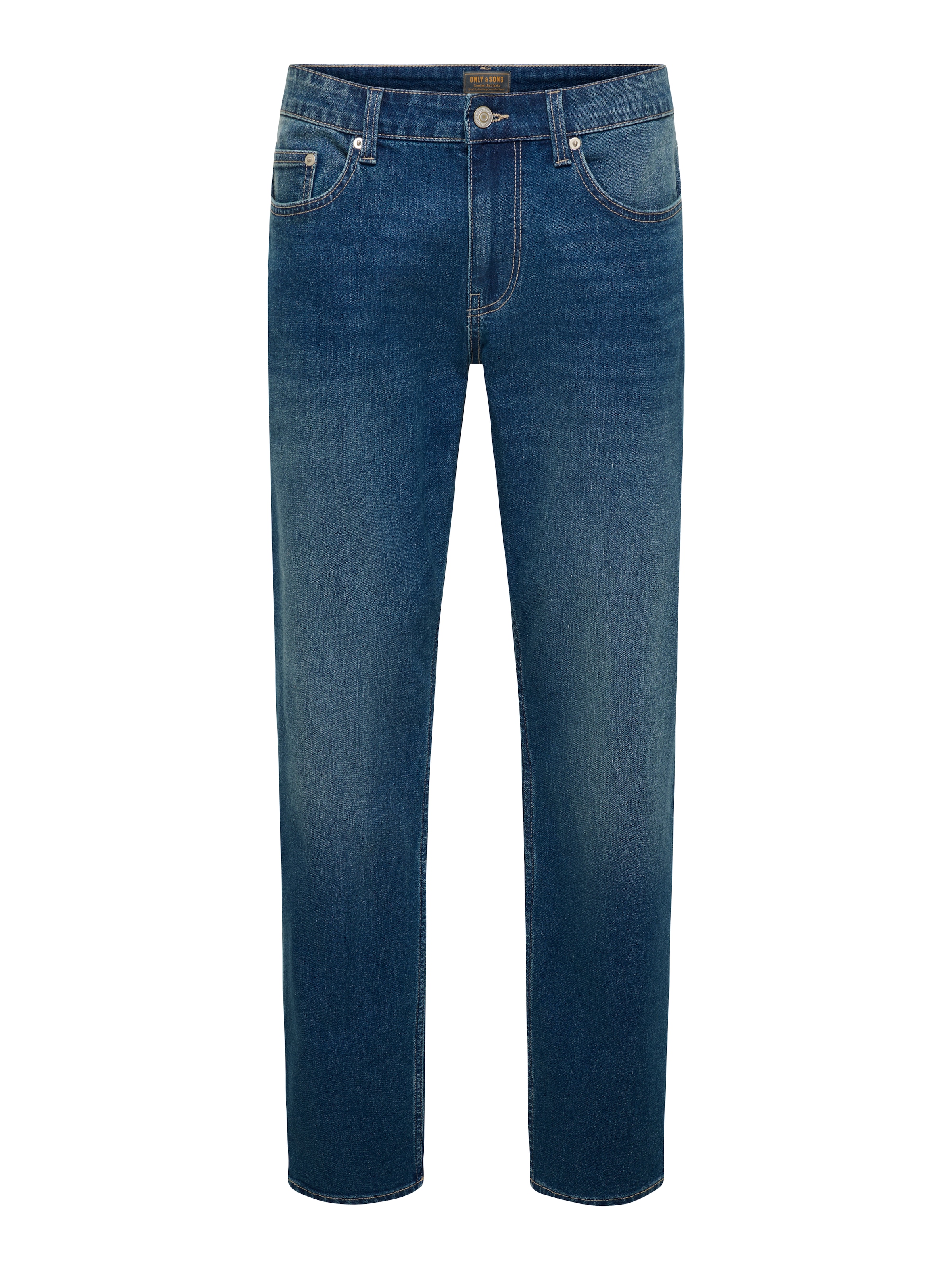 Image of ONLY & SONS Slim-fit-Jeans "ONSLOOM SLIM 4377 EY BOX JEANS NOOS" Baumwollmischung, slim fit