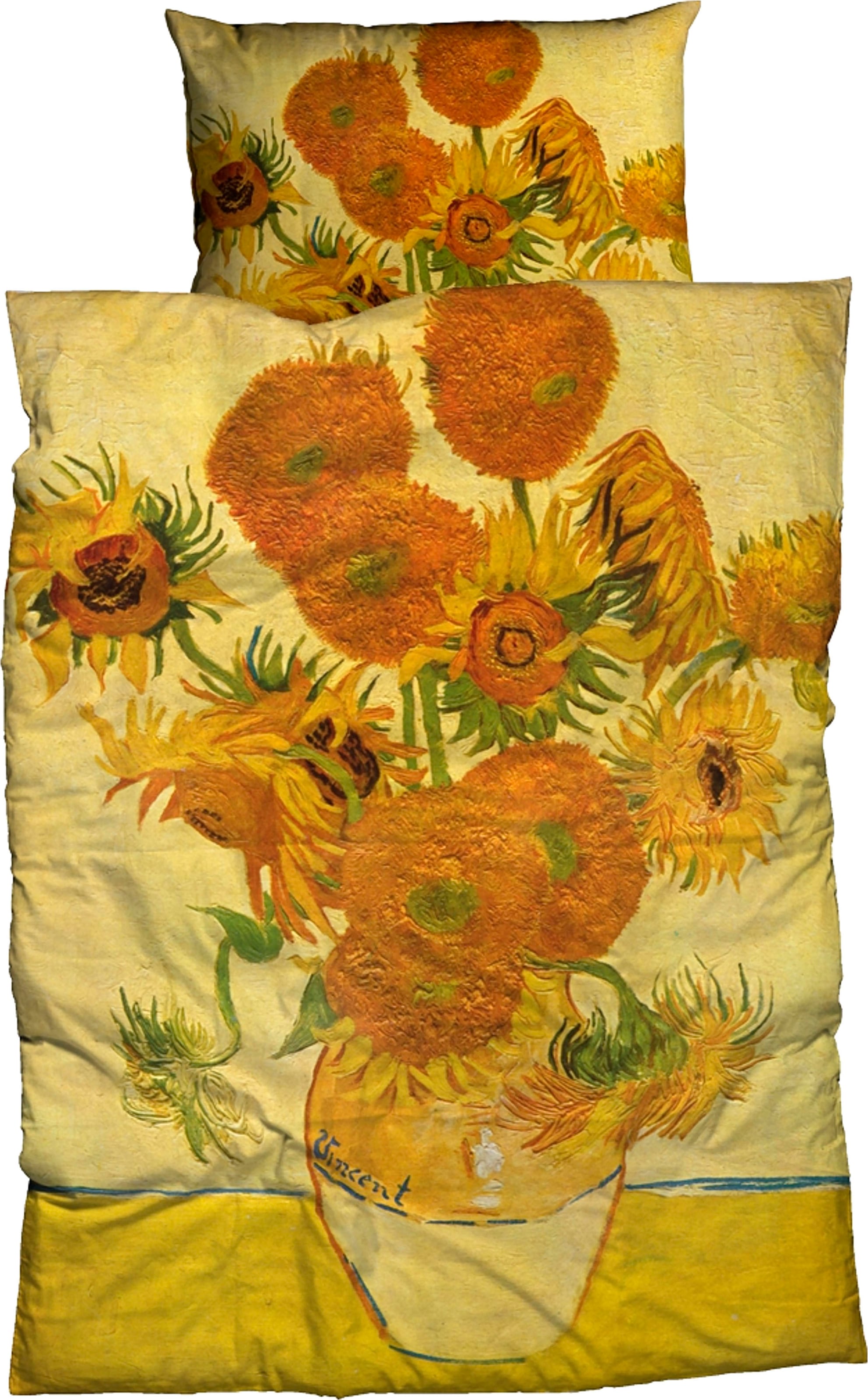 Bettwäsche »Sonnenblume«, mit floralem Dessin