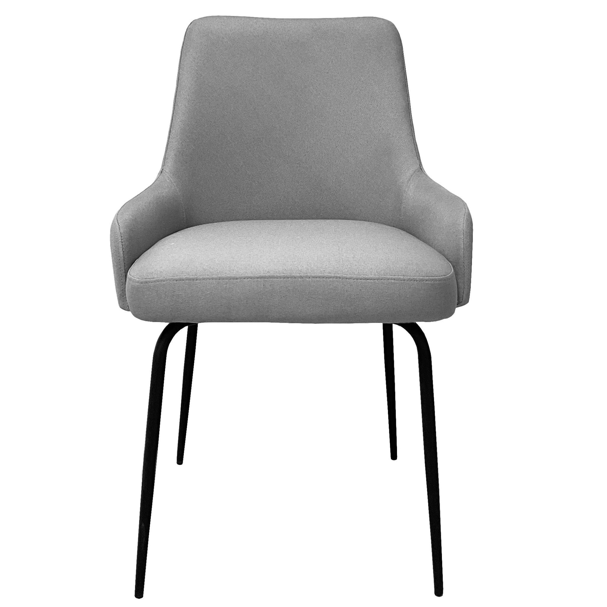 GOODproduct Esszimmerstuhl »Cillian« () 1 Stk.pflegeleichter Webstoff, schwarze Metallbeine, Sitzbreite 46 cm