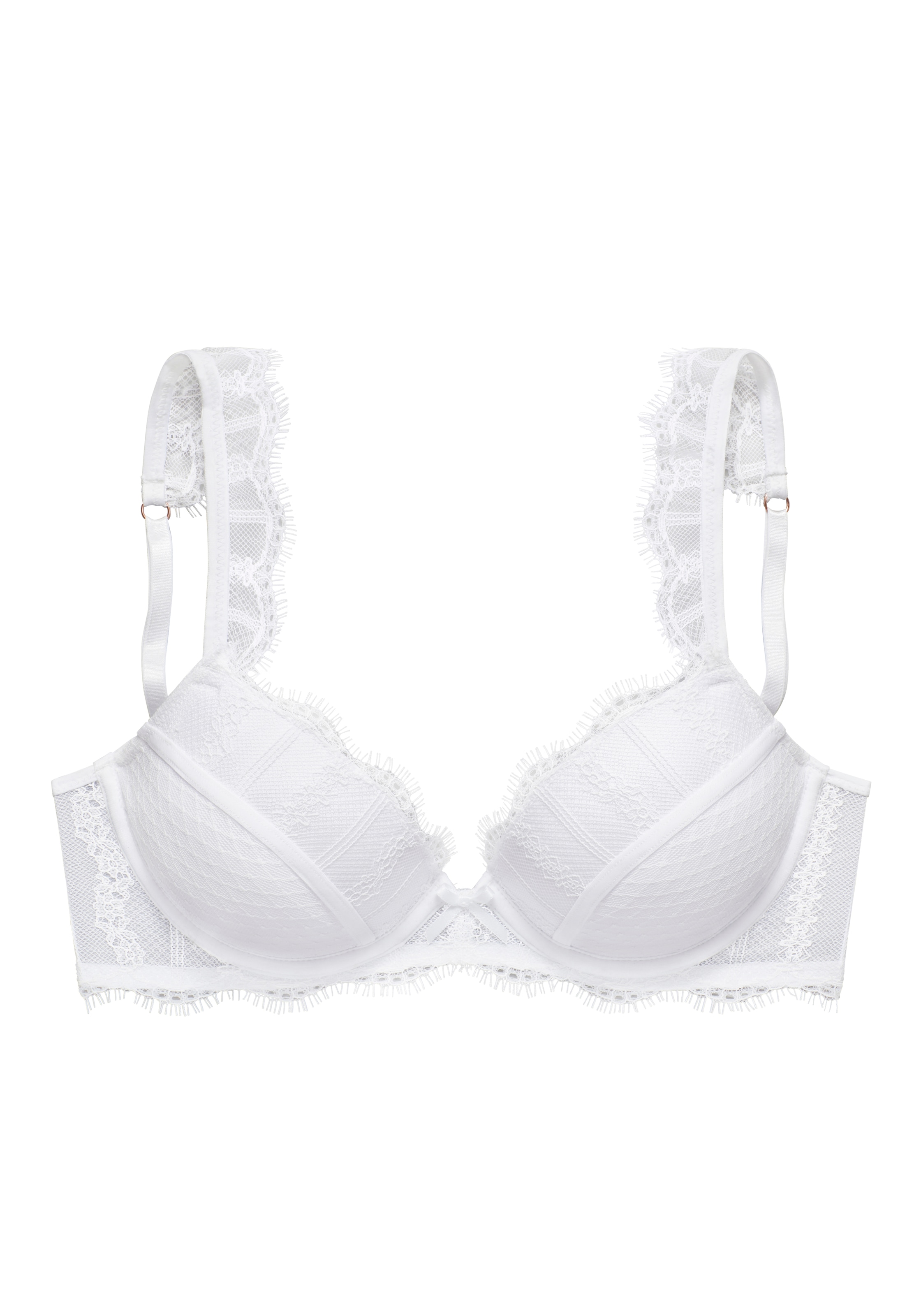 LASCANA Soutien-gorge push-up », BH mit Bügel, Spitzen-BH, als Dessous-Set kombinierbar« lingerie sexy, dessous sexy pour femmes