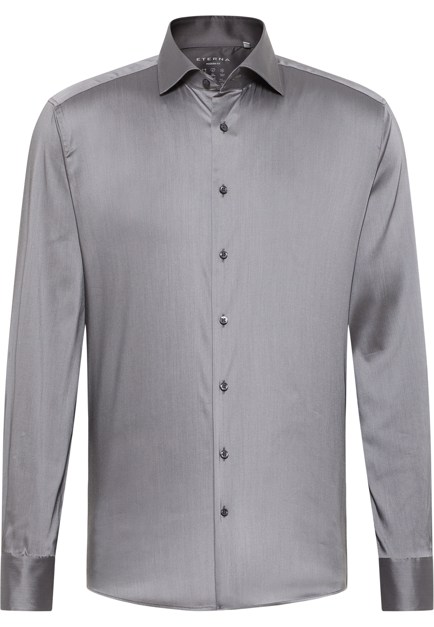 Eterna Langarmhemd »MODERN FIT«, EASY IRON (bügelleicht)