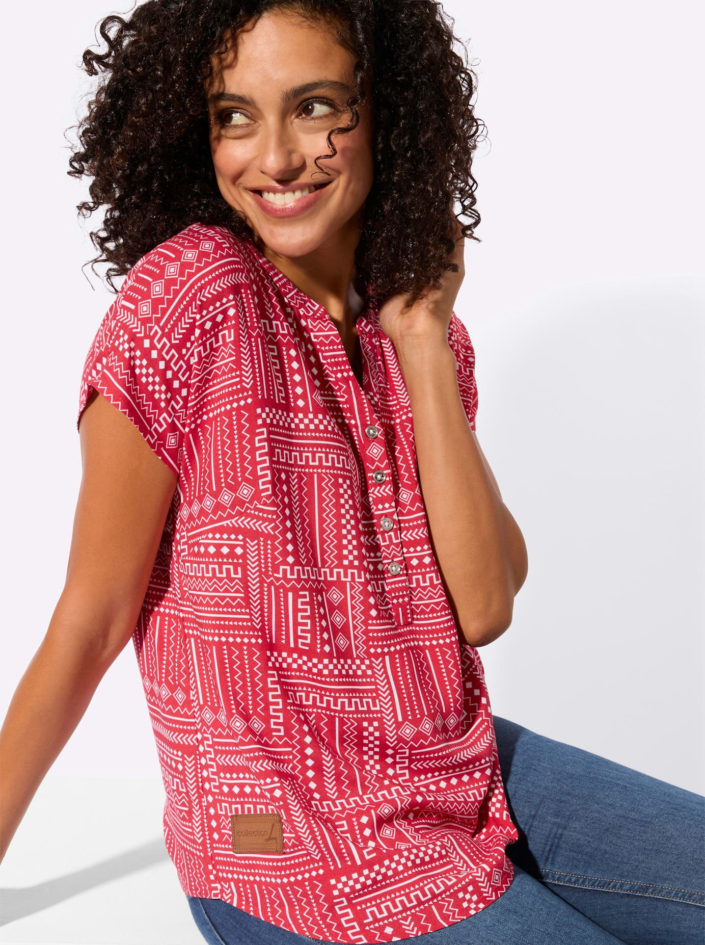 Casual Looks Blouse à pression