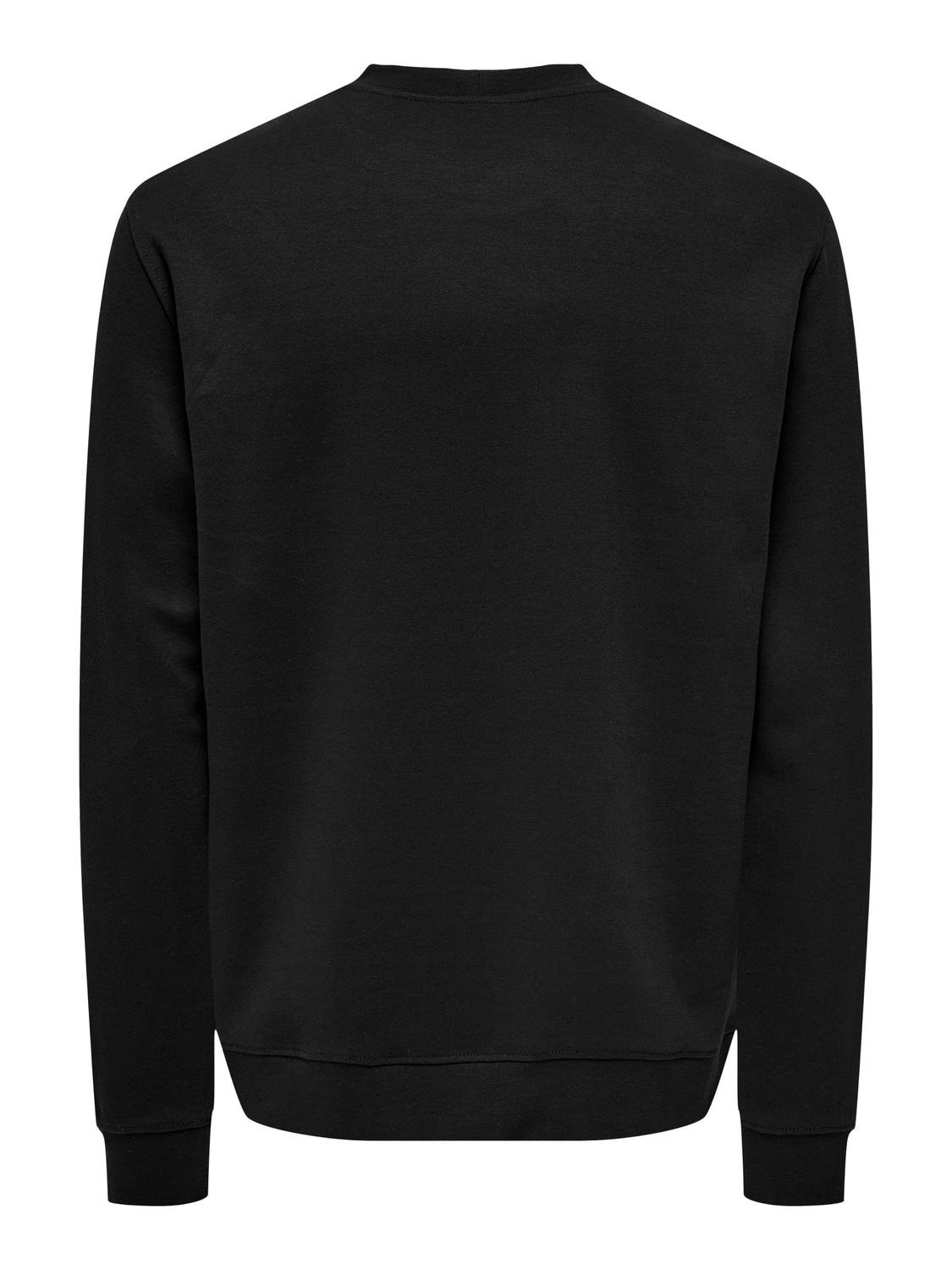 ONLY & SONS Sweatshirt »ONSLAMER REG INTERLOCK CREW NECK SWEAT«