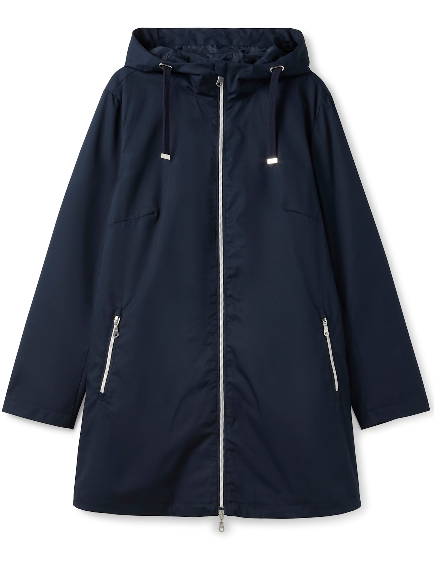 Sheego Langjacke, mit Kapuze