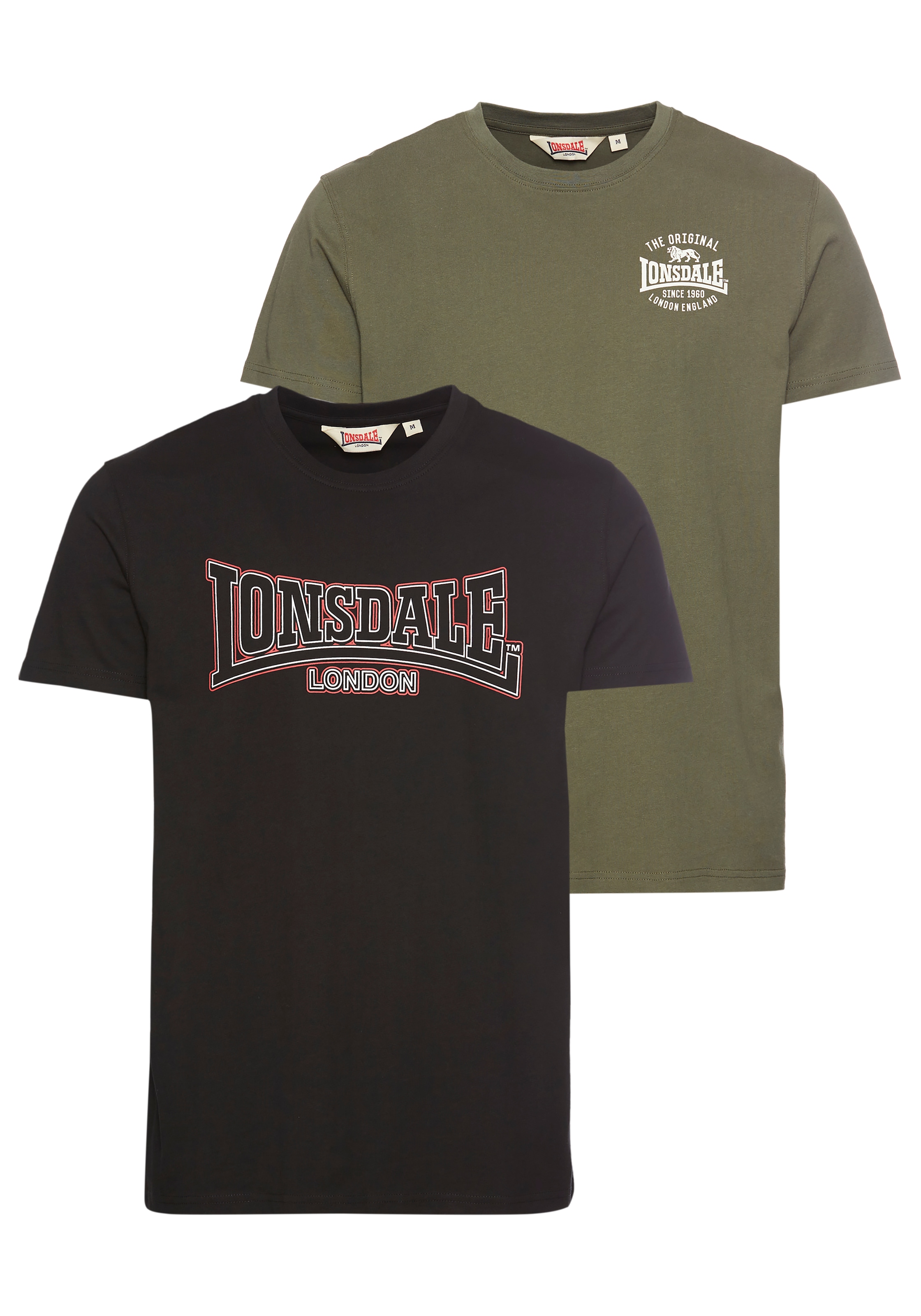 Image of Lonsdale T-Shirt "HAWTON" Packung, 2 Stk. Doppelpack