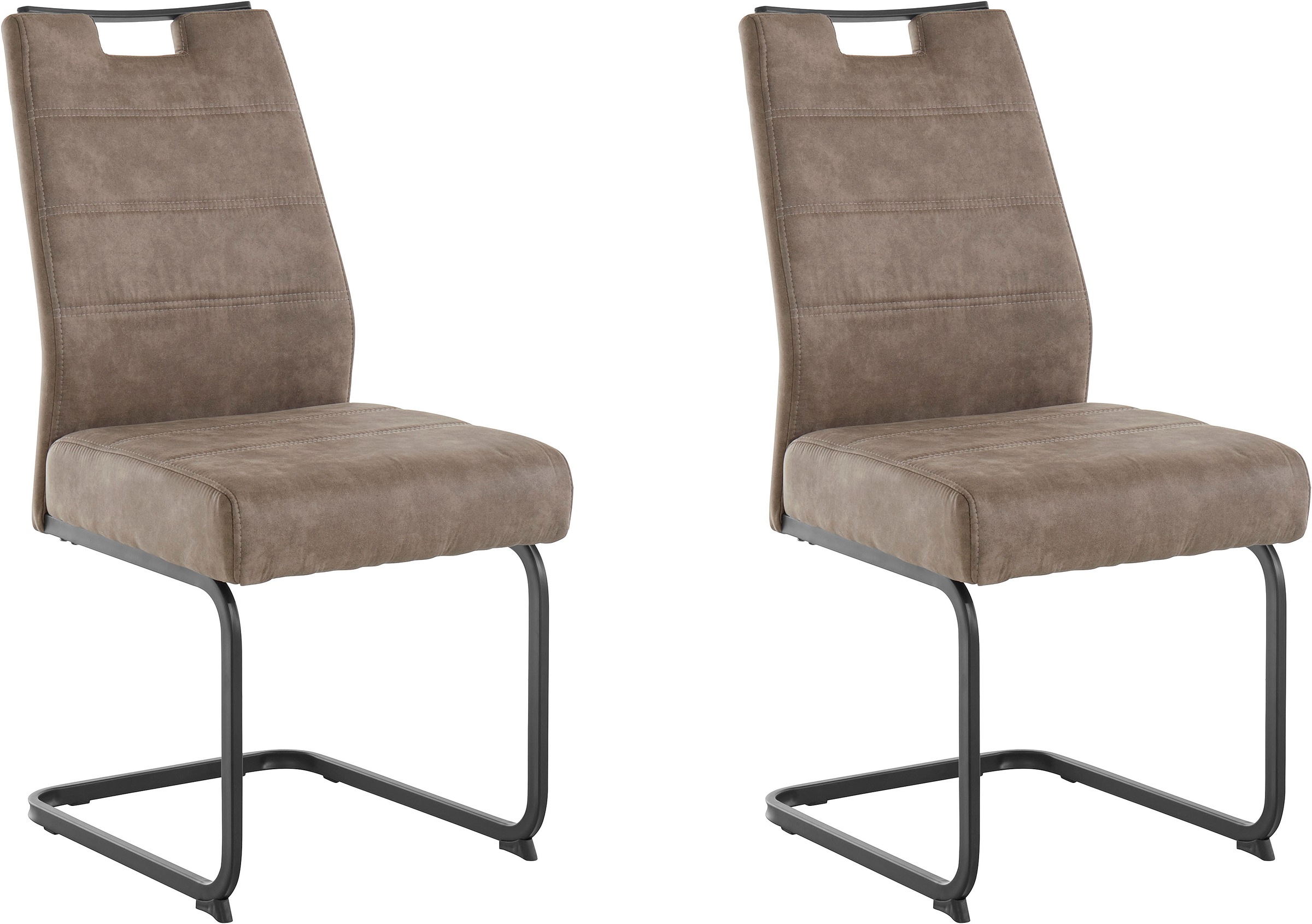 Image of HELA Freischwinger »Lena«, (Set), 2 St., Microfaser VINTAGE, 2 und 4 Stück bei Ackermann Versand Schweiz