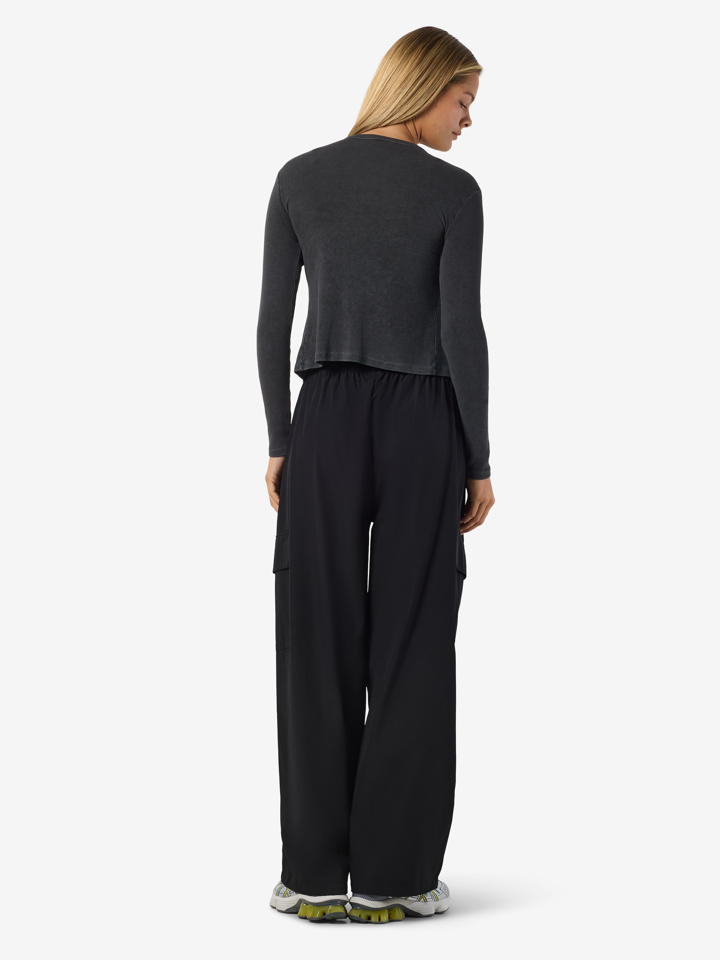 Noisy may Strickjacke »NMMAYA L/S O NECK WASHED CARDIGAN NOOS« gewaschene Optik