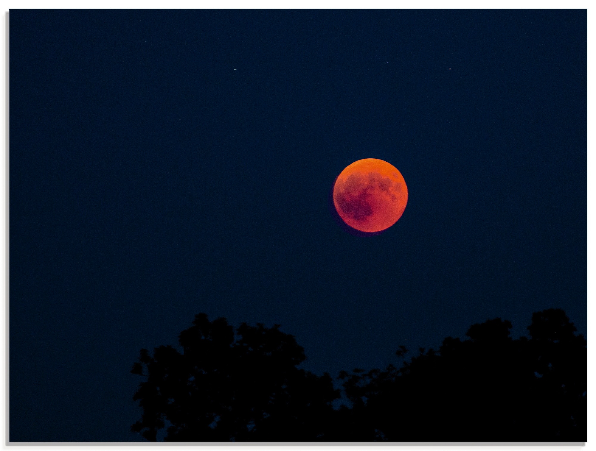 Image of Artland Glasbild »Blutmond«, Himmel, (1 St.) bei Ackermann Versand Schweiz