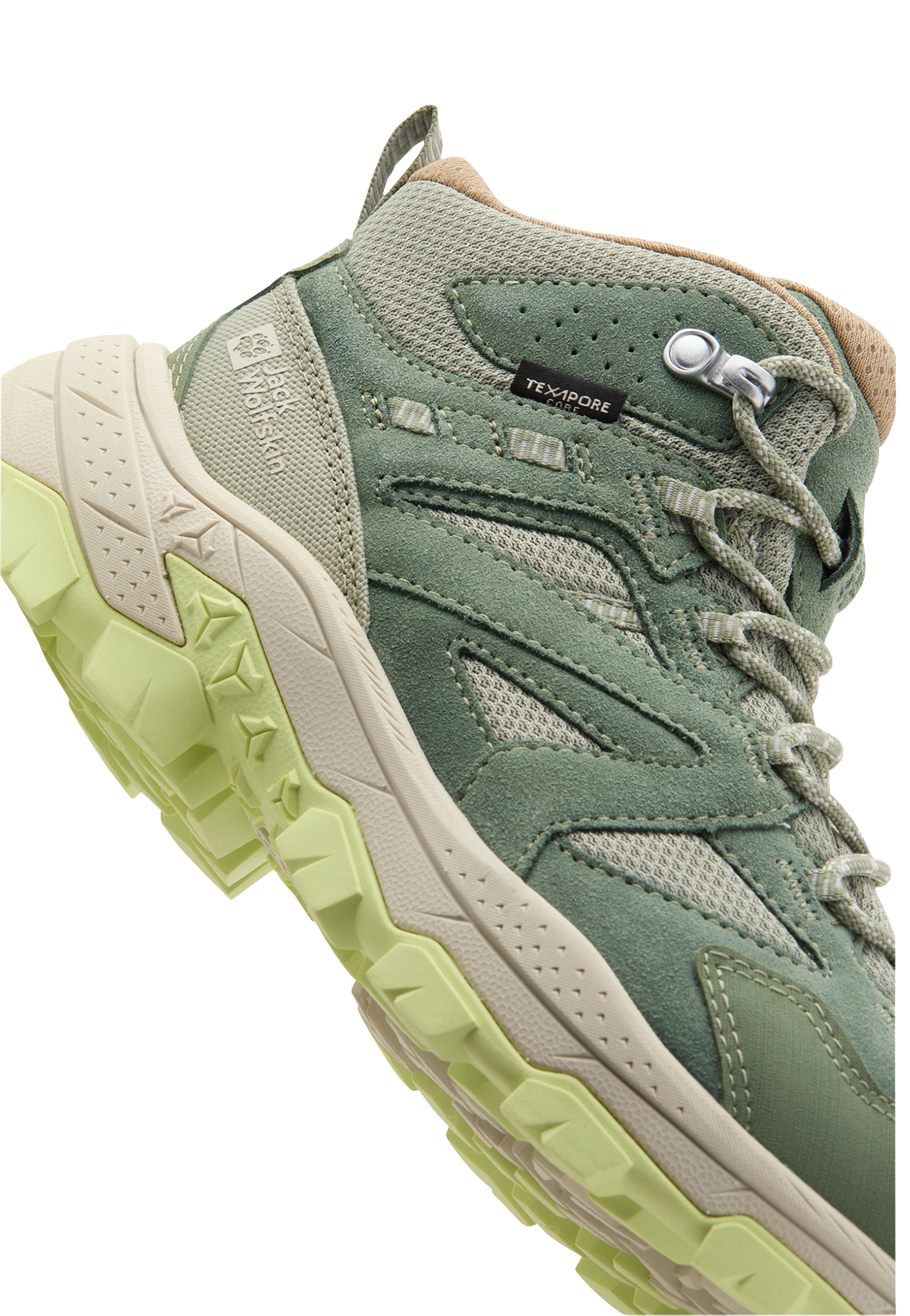 Jack Wolfskin Wanderschuh »VOJO TOUR TEXAPORE MID W«, Wasserdicht, Trekkingschuh