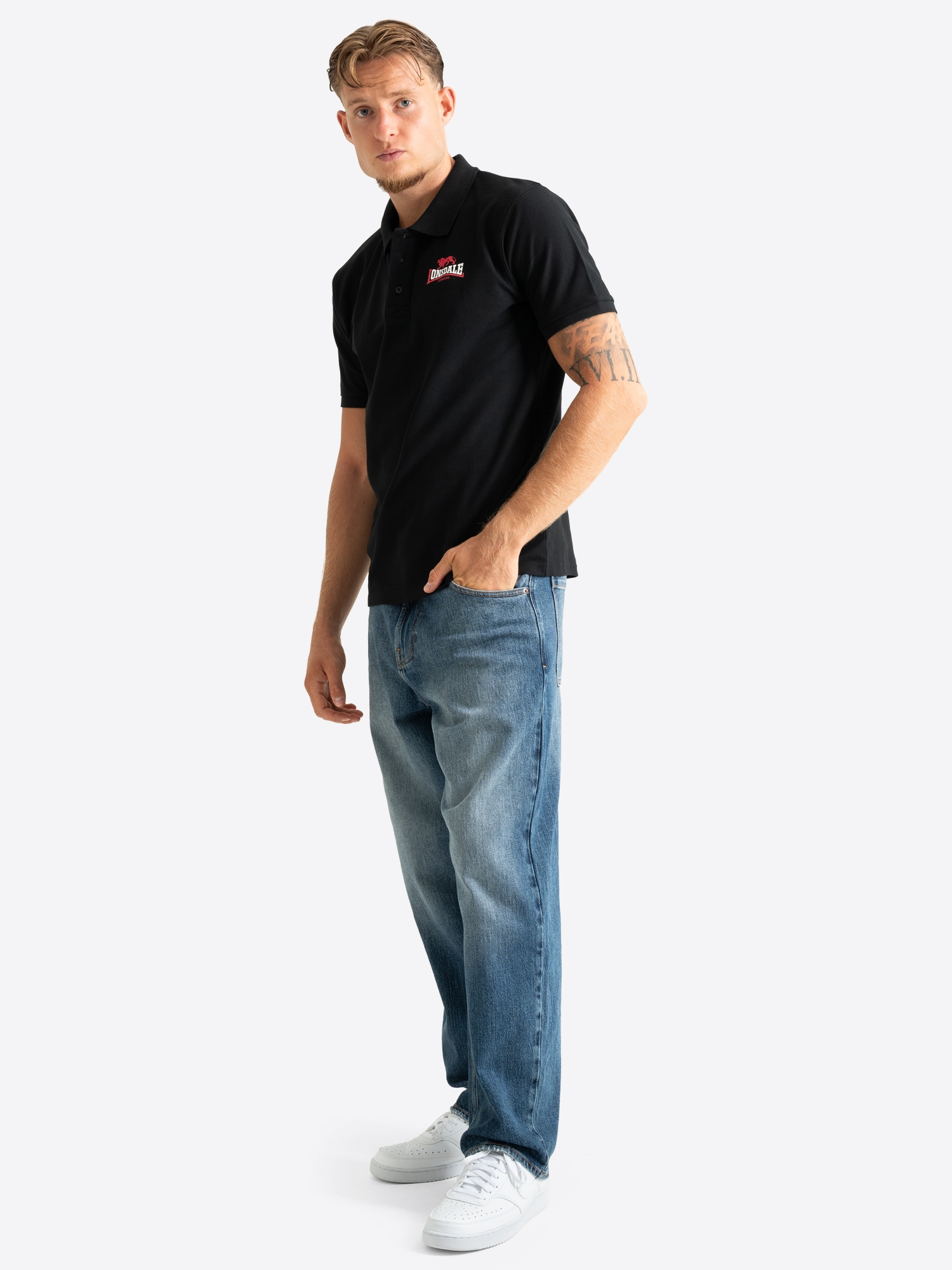 Lonsdale T-shirt »WHISTON« 2 2er-Pack, mit Rundhalsausschnitt, Kurzarm, aus Baumwolle