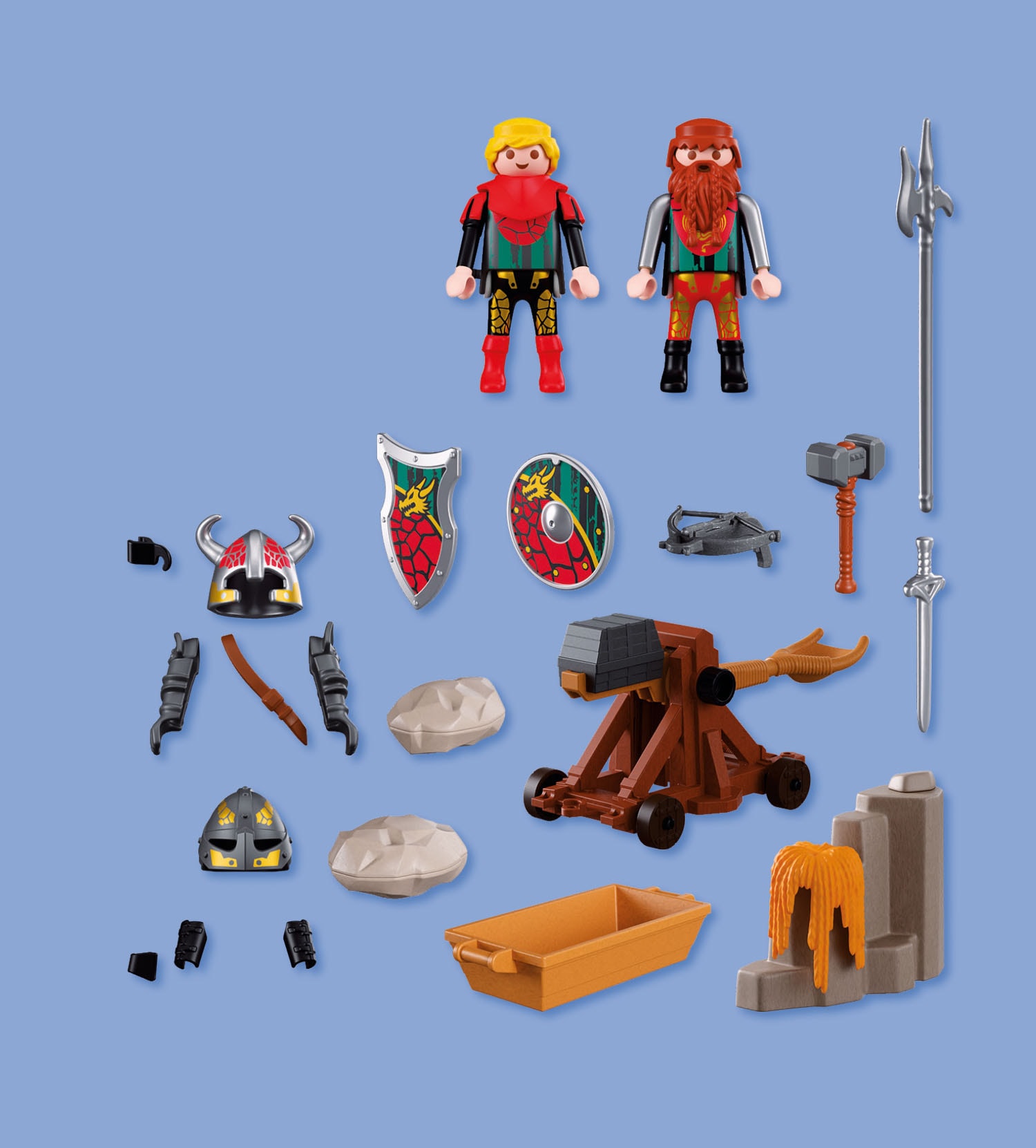 Playmobil® Jeu de construction »Steinkatapult Drachenritter (72117), Knights«