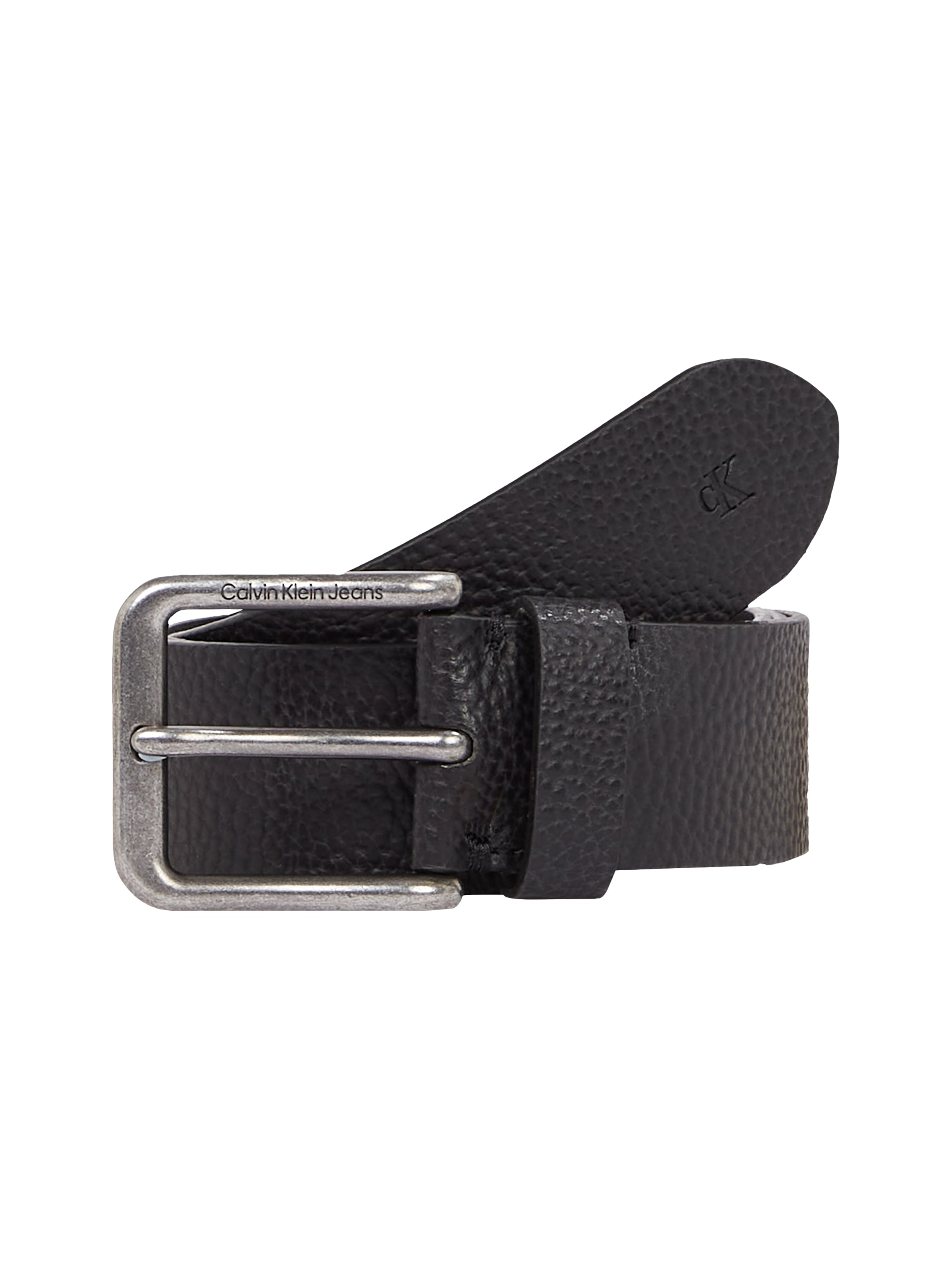 Calvin Klein Jeans Ledergürtel »CLASSIC RO LTHR BELT 40MM«, mit Logoprägung