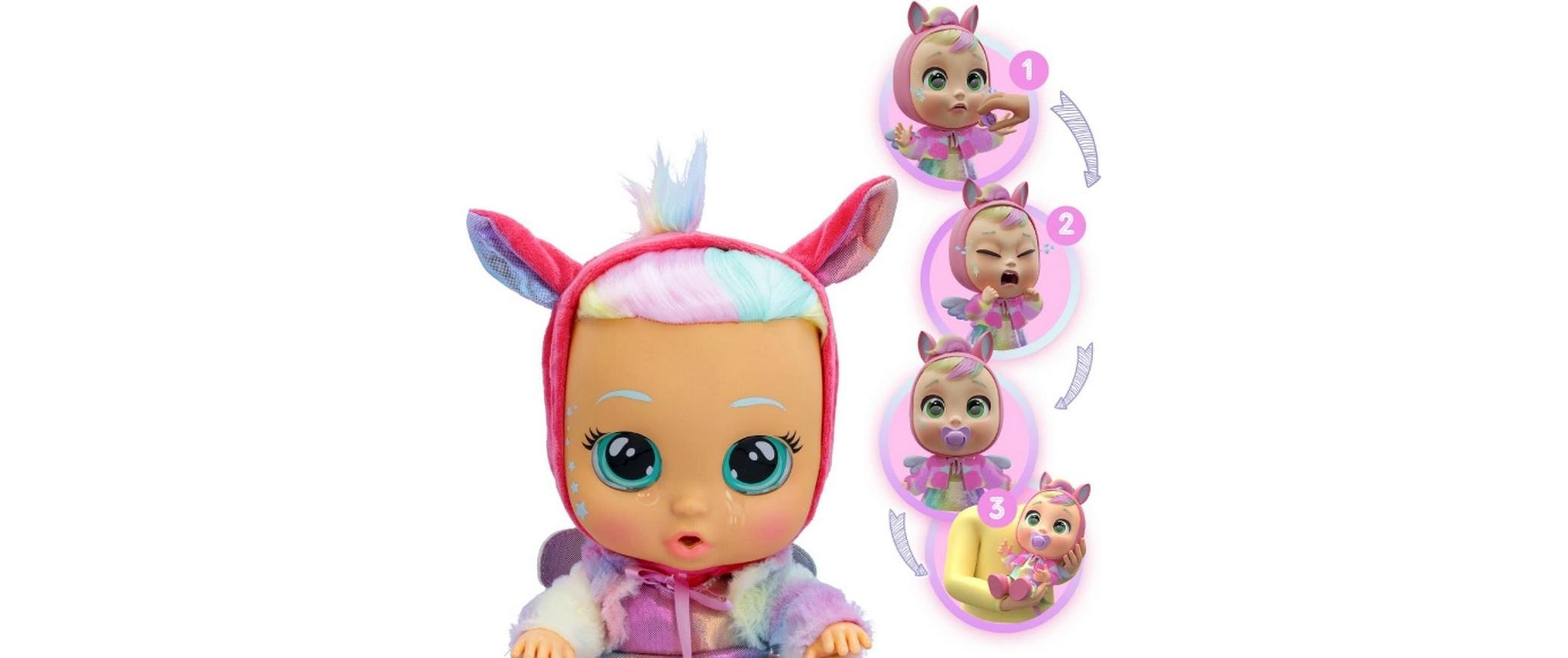 IMC TOYS Anziehpuppe »Cry Babies Dressy Fantasy Hannah 30 cm«