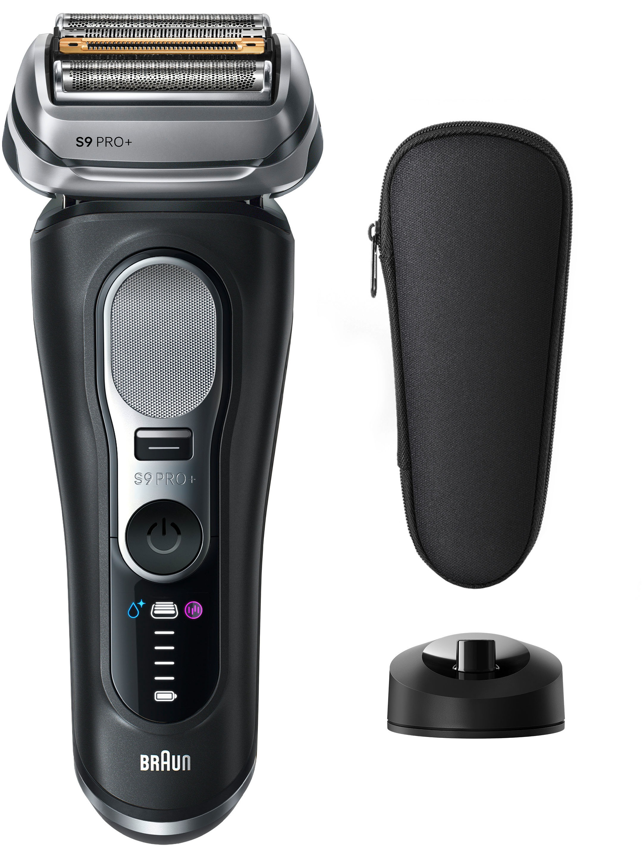 Image of Braun Elektrorasierer "Series 9 9610s" integrierter Präzisionstrimmer Pro-SensoAdapt, Ladeständer, 5+1 ultradünne Präzisionsklingen