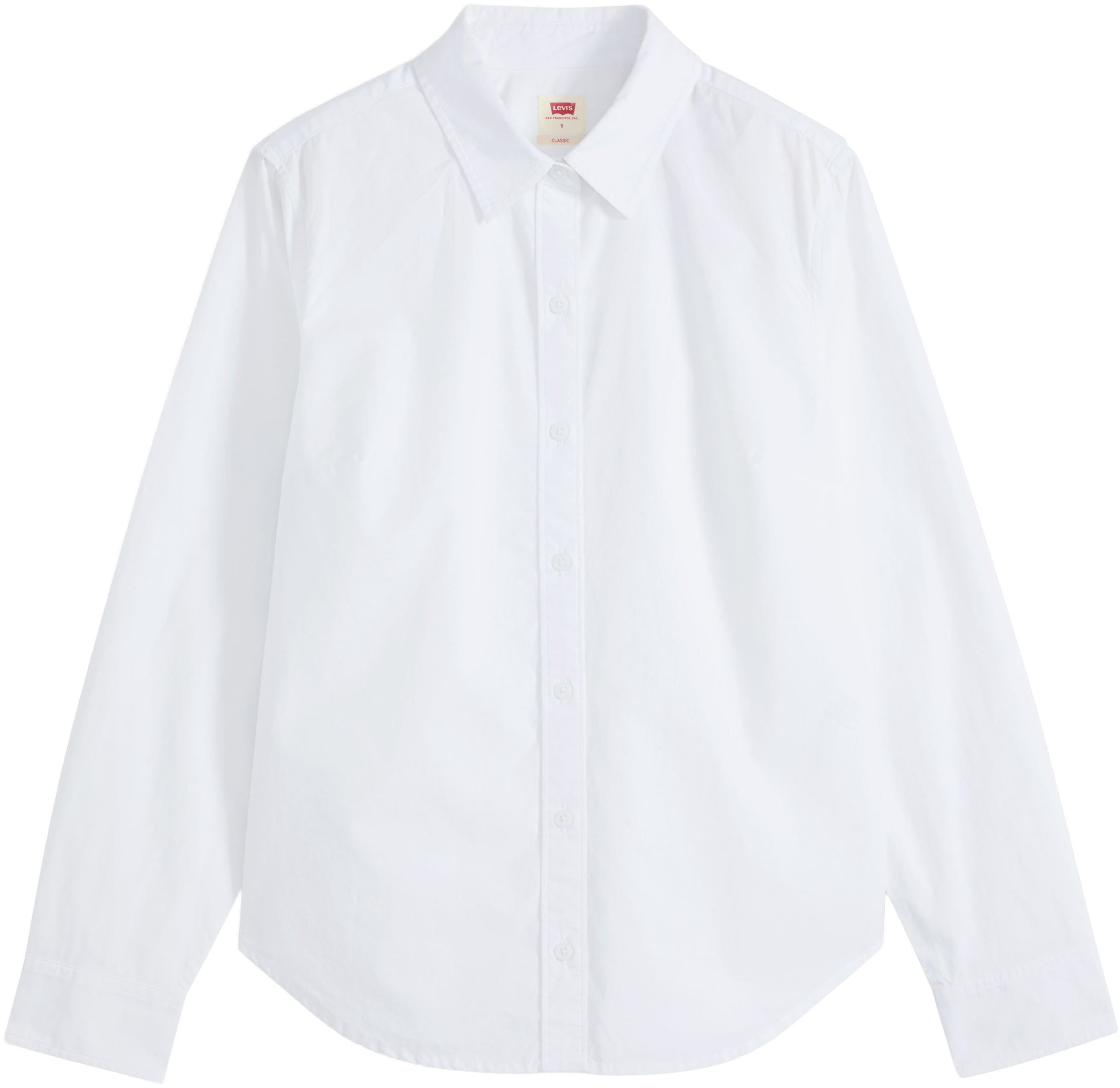 Levi's® Hemdbluse »CARLILE CLASSIC POPLIN SHIRT« Klassischer Hemdblusenkragen