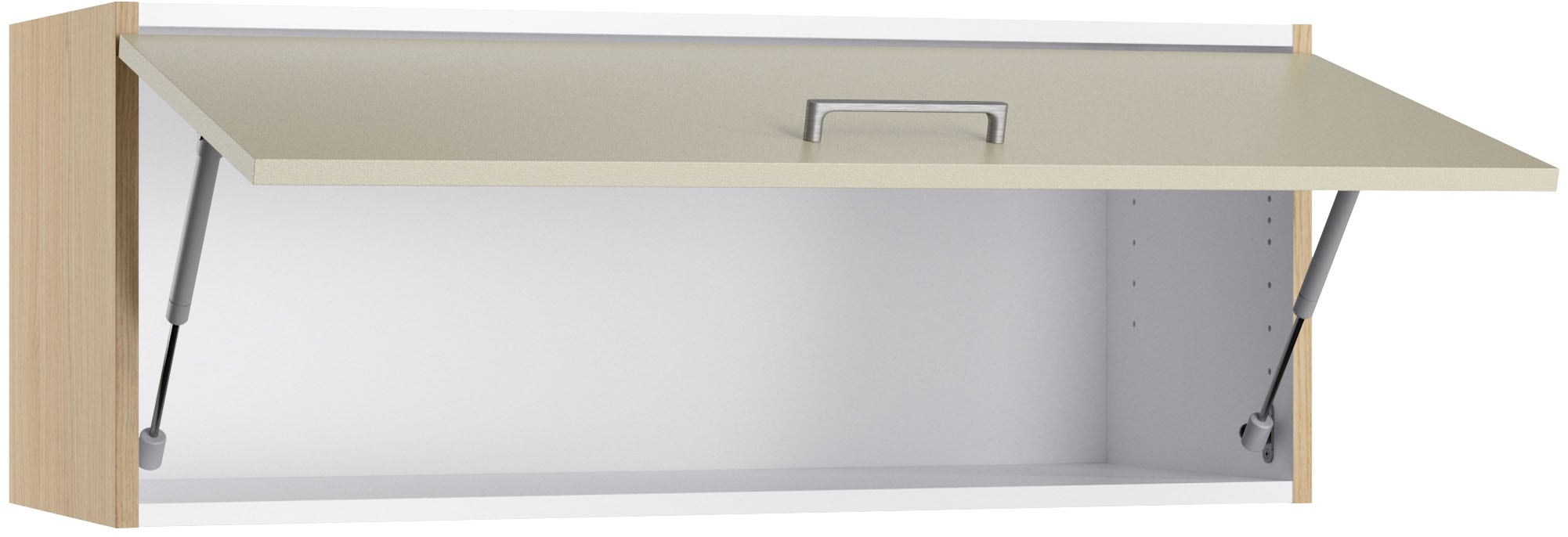 KOCHSTATION Armoire suspendue à abattant »KS-Lucy« Breite 90 cm, mit 1 Klappe inkl. Gasdruckdämpfer