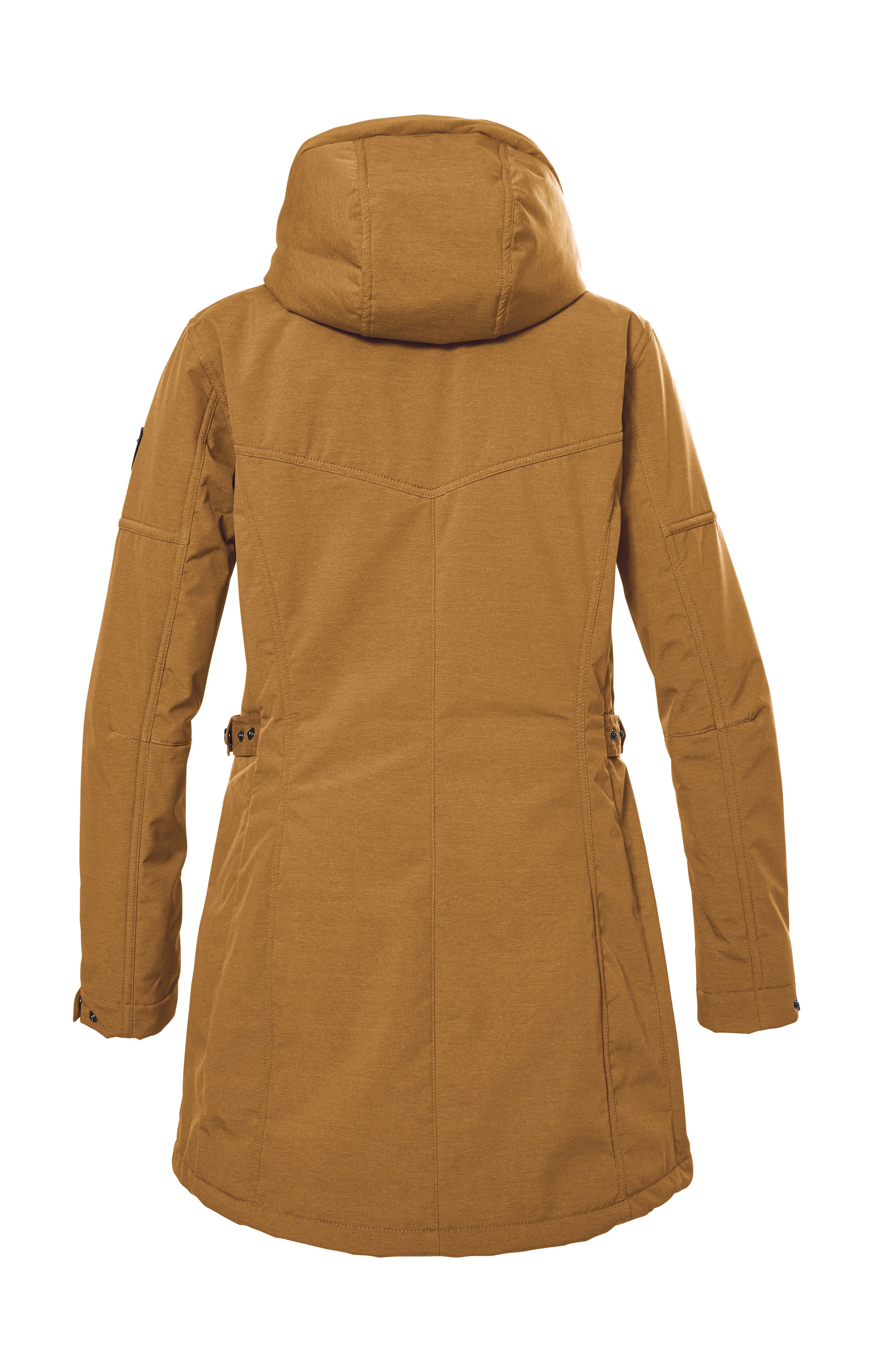 G.I.G.A. DX by killtec Softshellparka »GW 46 WMN SFTSHLL PRK«, Softshell Parka mit Teddyfell, abzippbarer Kapuze, 8.000 mm Wassersäule
