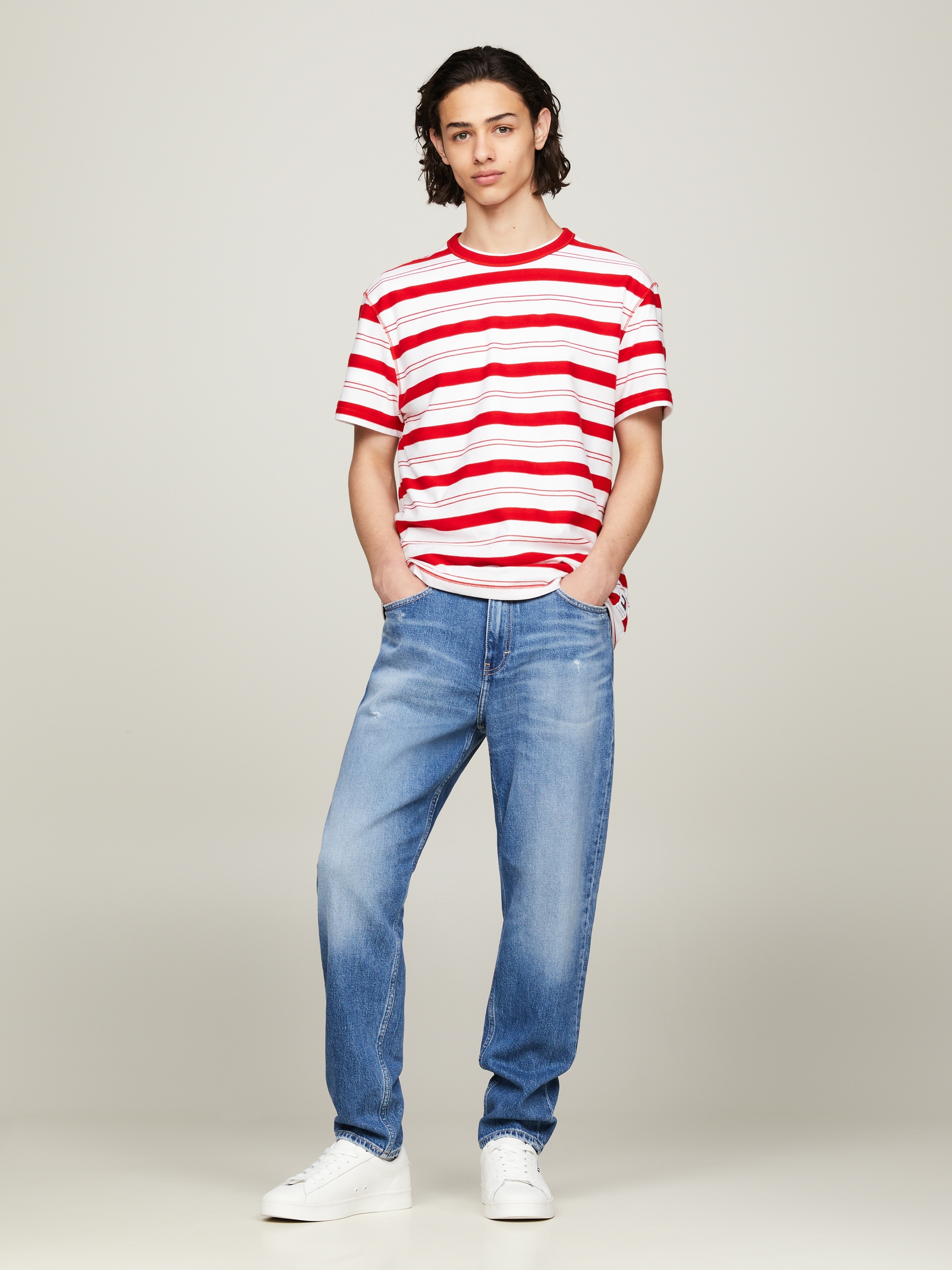 Tommy Jeans Tapered-fit-Jeans »Isaac Relaxed Tapered«, im 5-Pocket-Style