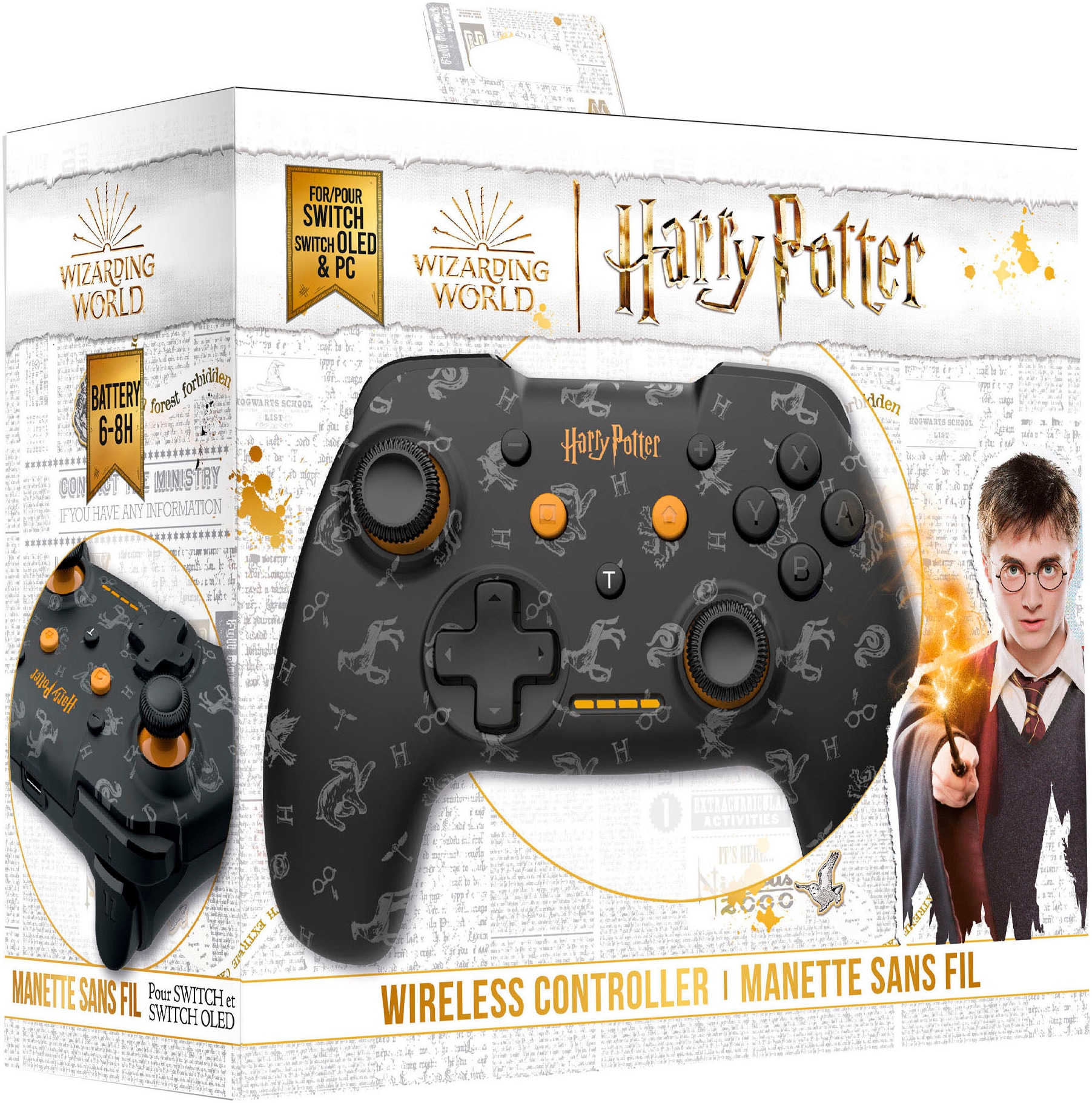 Freaks and Geeks Manette de jeu Nintendo »Harry Potter Wireless«