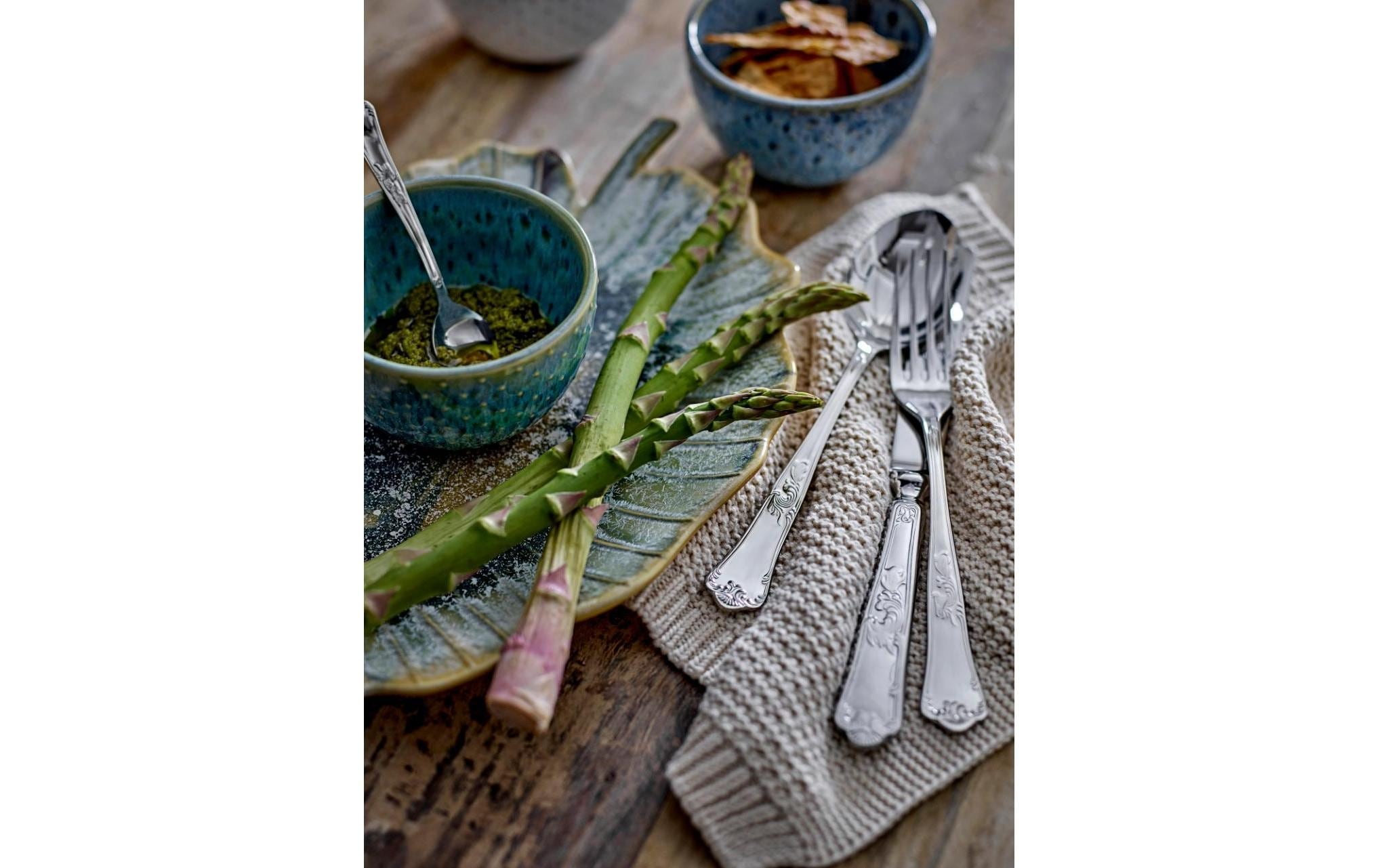 Bloomingville Set de couverts »Tilly, Edelstahl, 16-teilig« Elegantes 16-teiliges Besteckset aus Edelstahl