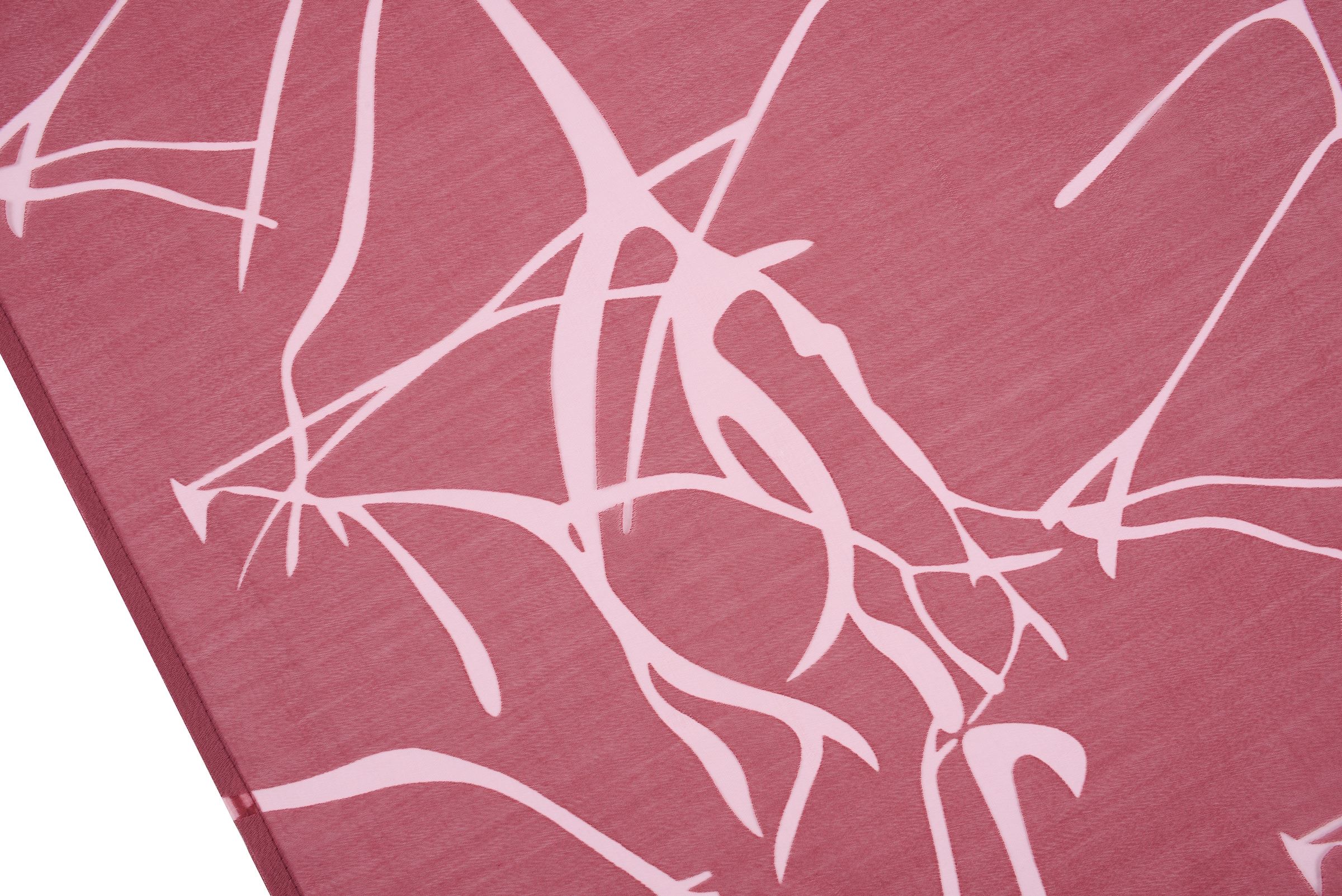 my home Gardine »Anna« Kräuselband 1 Stk. tlg. Viskose, Polyester, Äste-Motiv